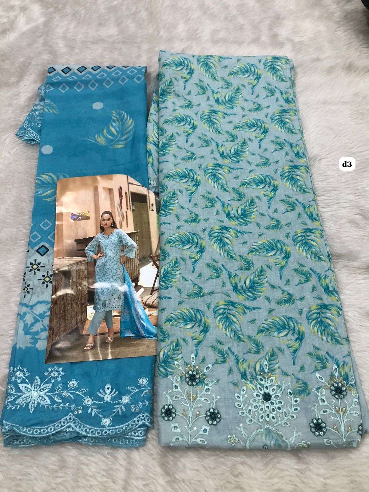 Falah Premium Cotton Collection code - 30510 by Falah Designer Suits-04