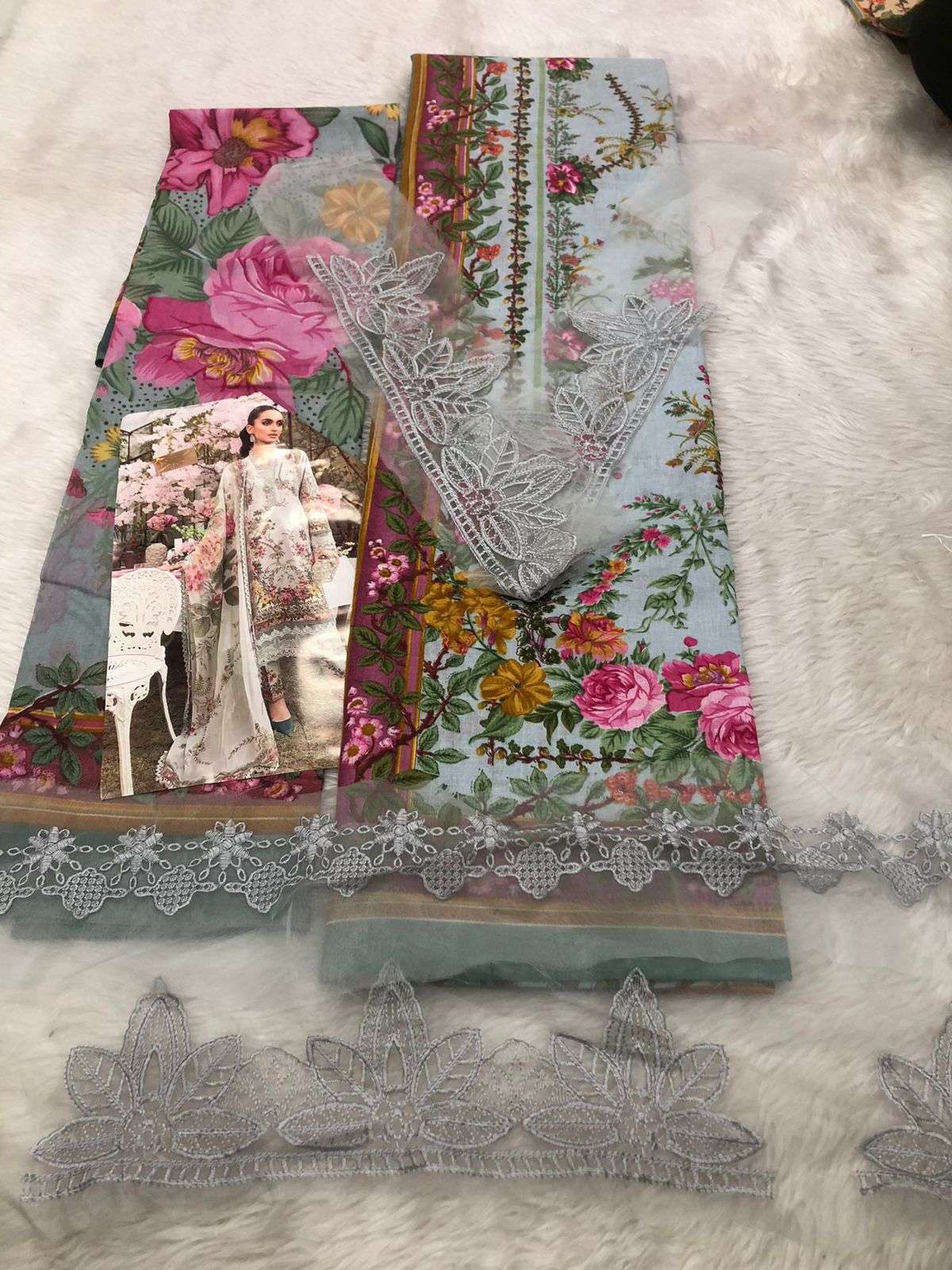 Falah Premium Cotton Collection code -30523 Falah Designer Suits-01-08