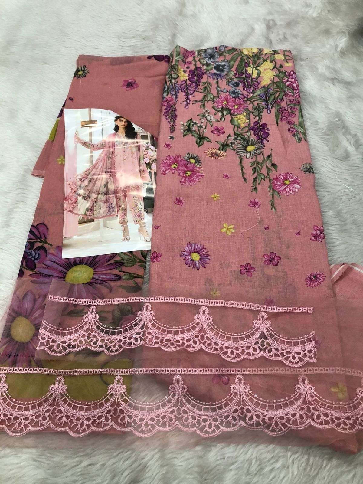 Falah Premium Cotton Collection code -30523 Falah Designer Suits-03