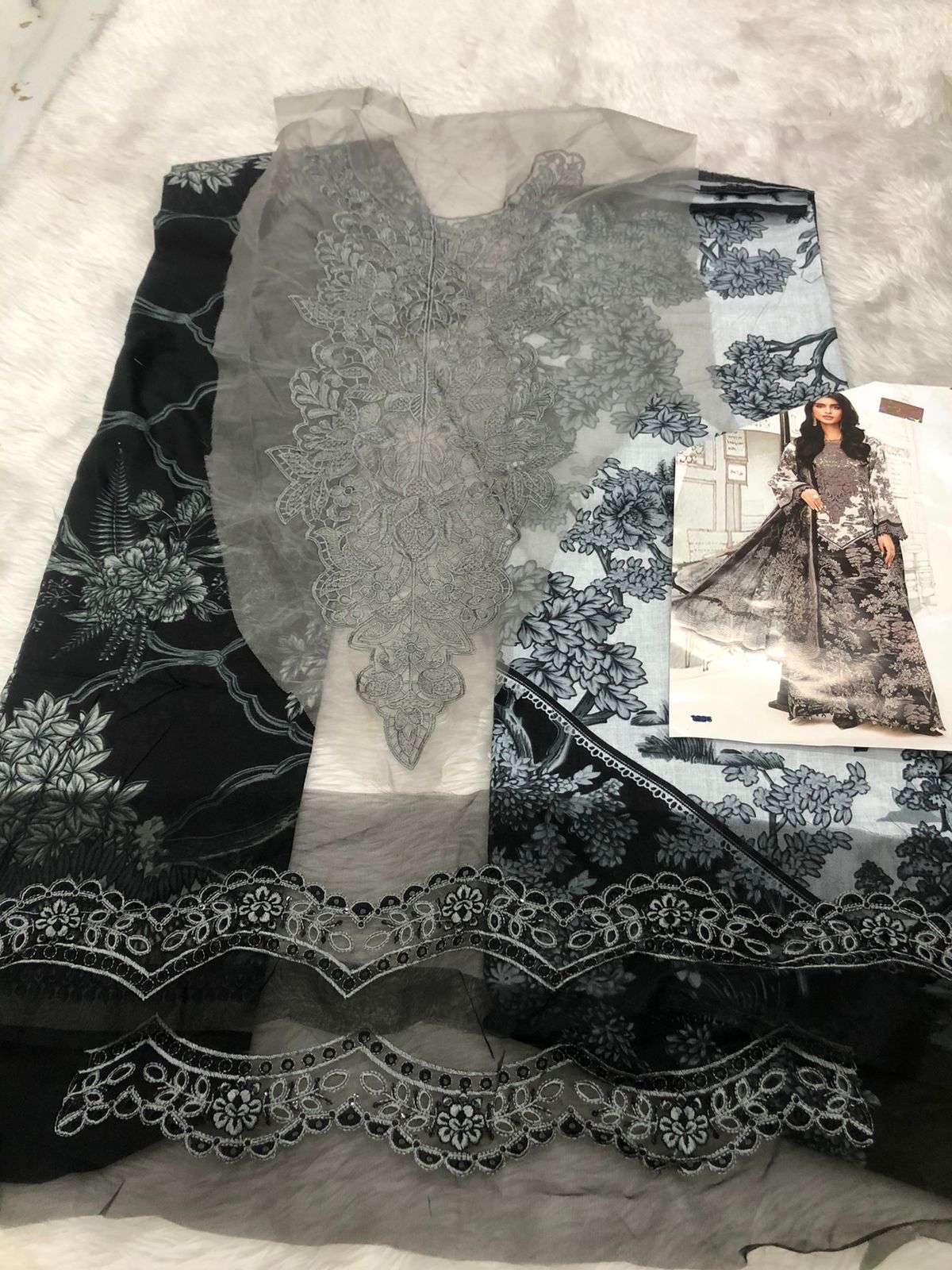 Falah Premium Cotton Collection code -30523 Falah Designer Suits-04