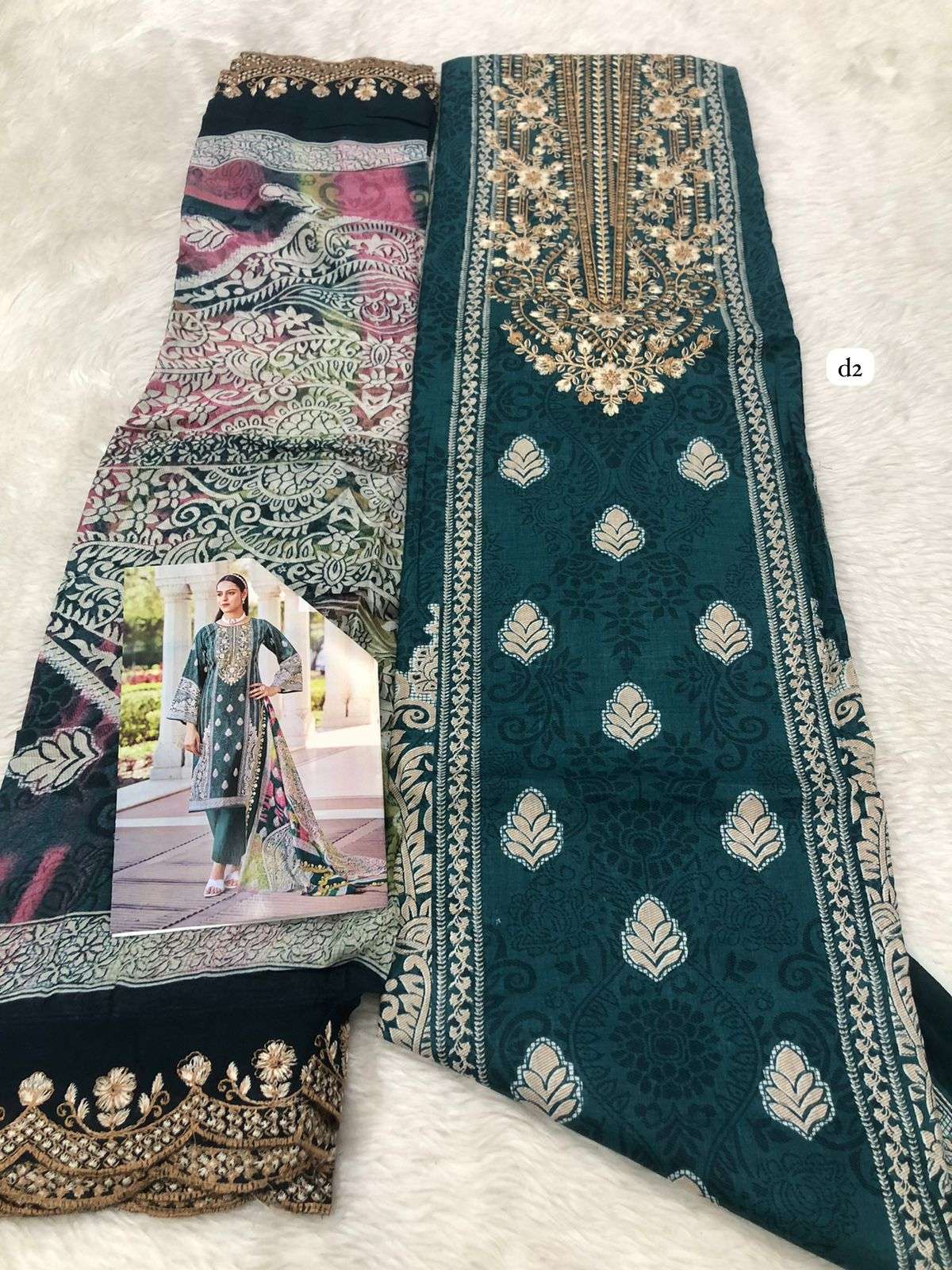 Falah Premium Cotton Collection code -:30525 Falah Designer Suits-06