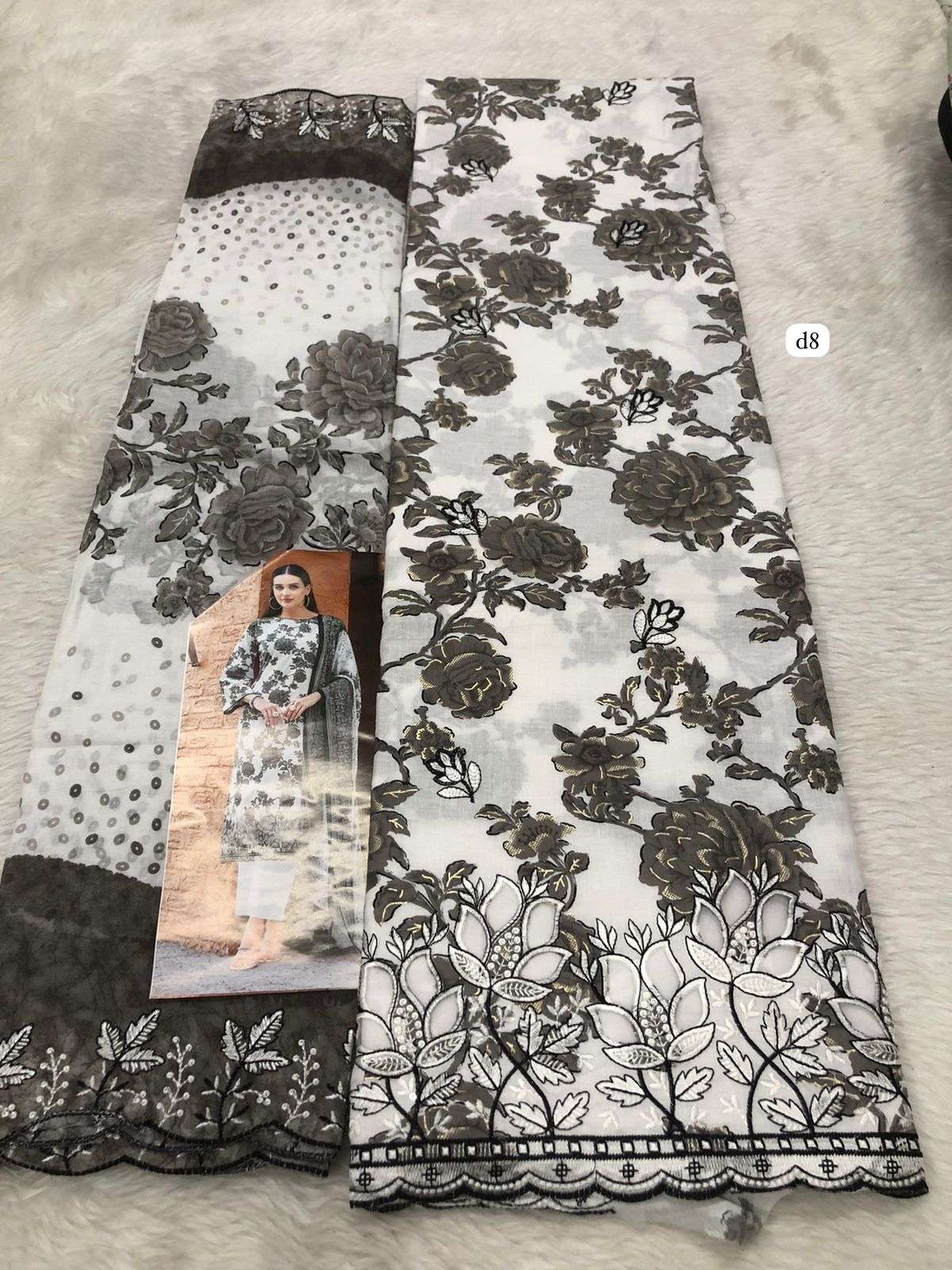 Falah Premium Cotton Collection Code 30527 Falah Designer Suits-01