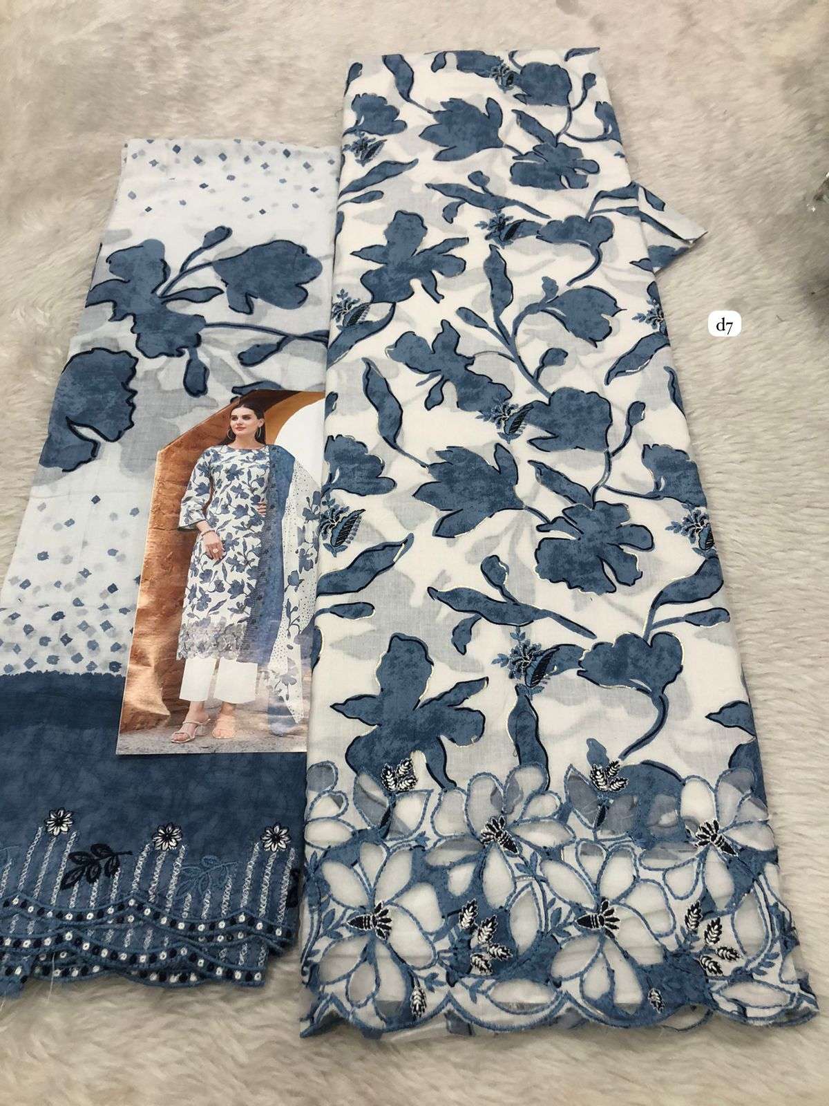 Falah Premium Cotton Collection Code 30527 Falah Designer Suits-03