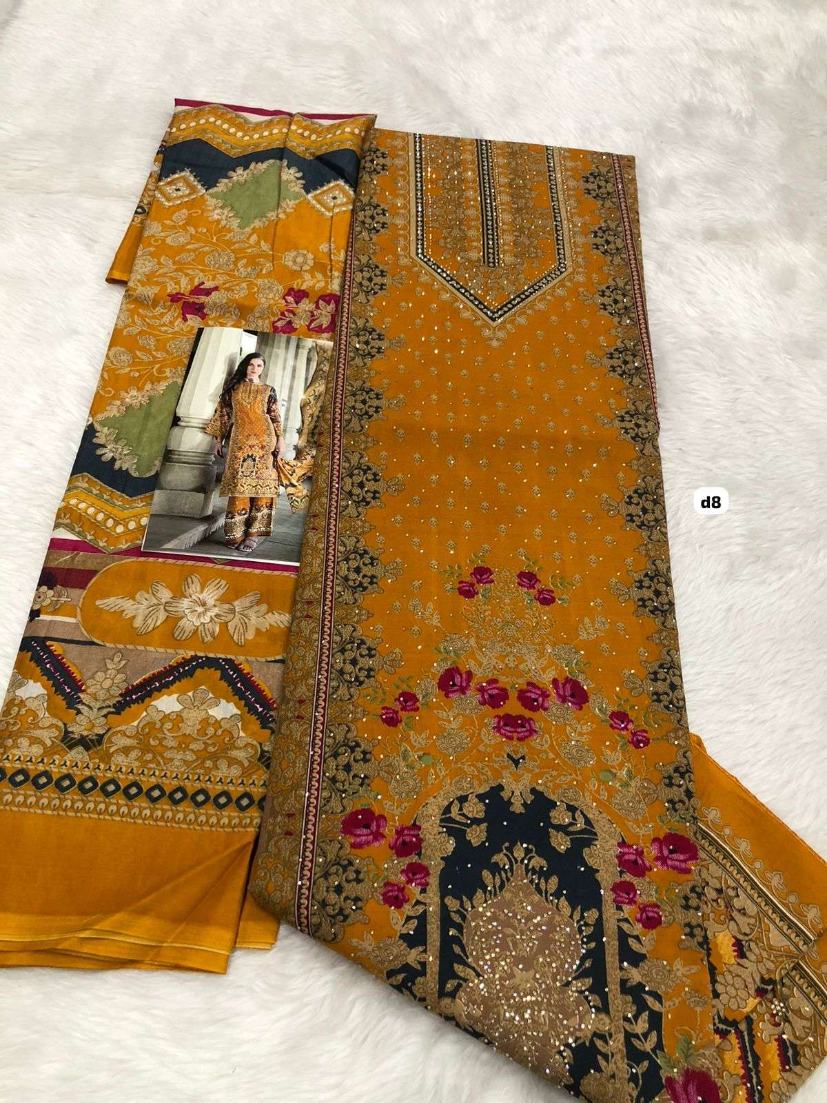 Falah Premium Cotton Collection code :30530 by Falah Designer Suits-07