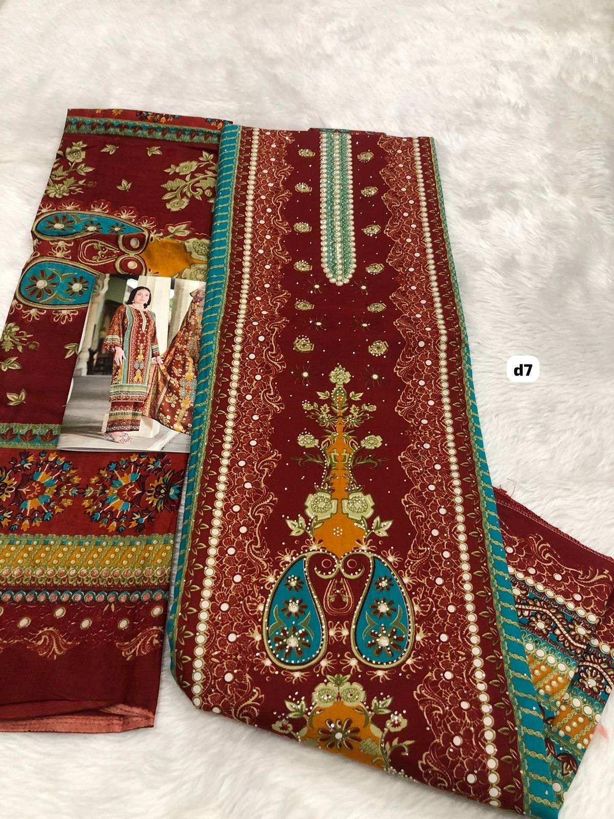 Falah Premium Cotton Collection code :30530 by Falah Designer Suits-08