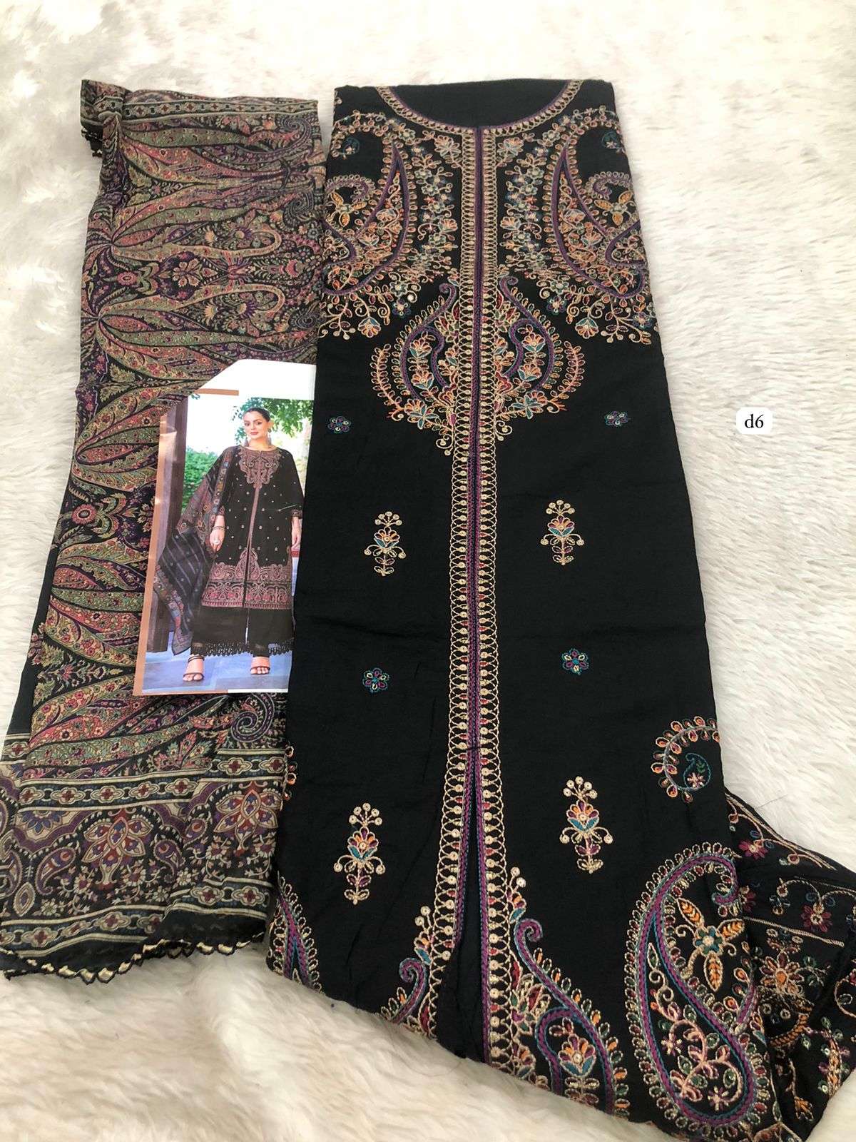 Falah Premium Cotton Collection code - 30536 Falah Designer Suits-01