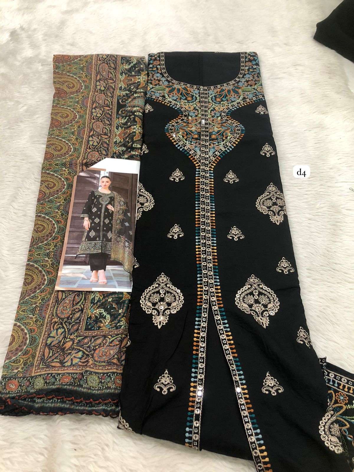 Falah Premium Cotton Collection code - 30536 Falah Designer Suits-03