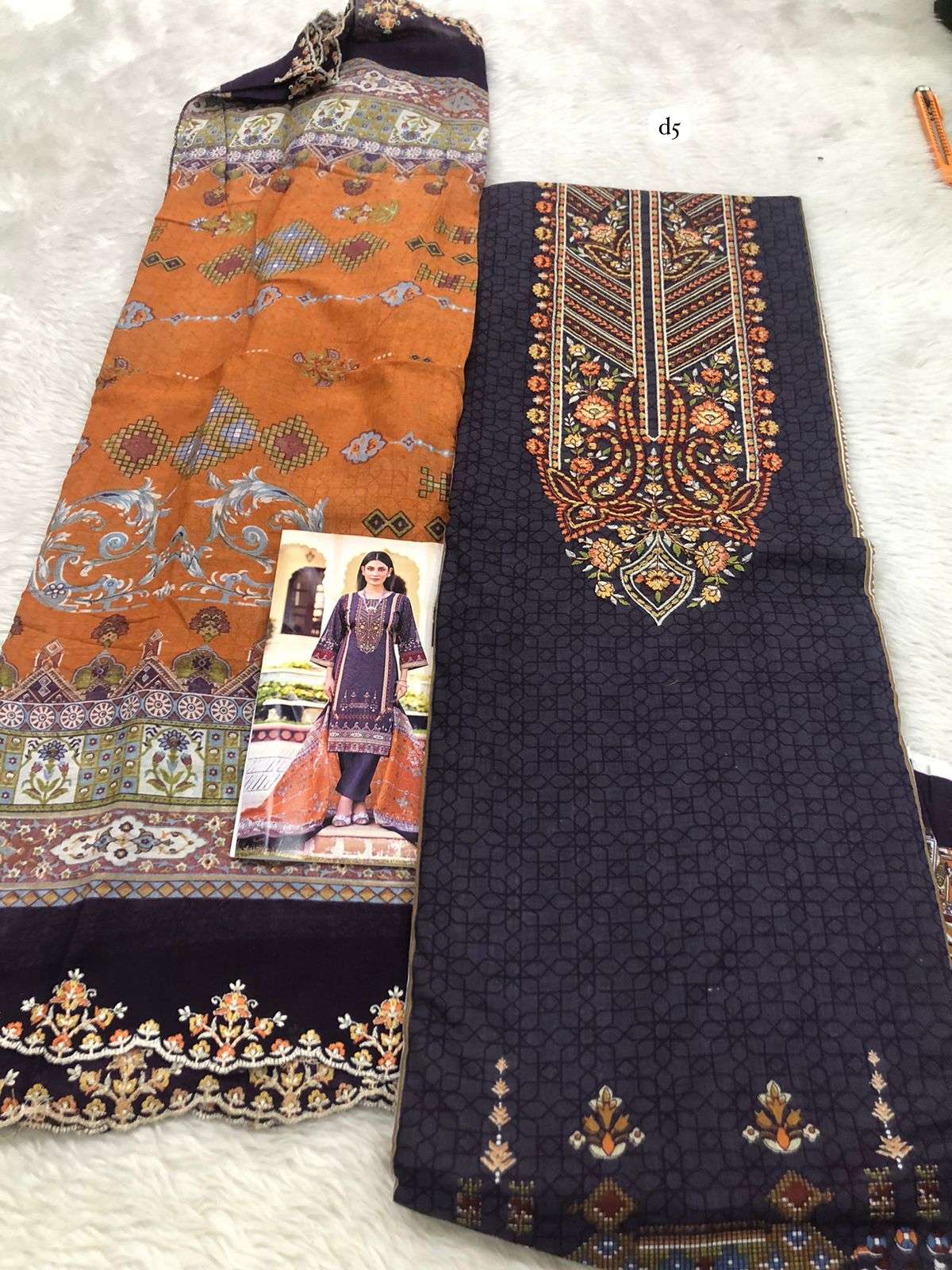 Falah Premium Cotton Collection Code 30539 by Falah Designer Suits-02