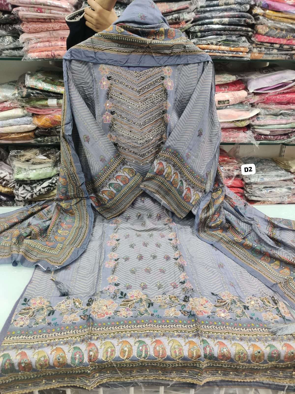 Falah Premium Maslin Collection code 30528 by Falah Designer Suits-0