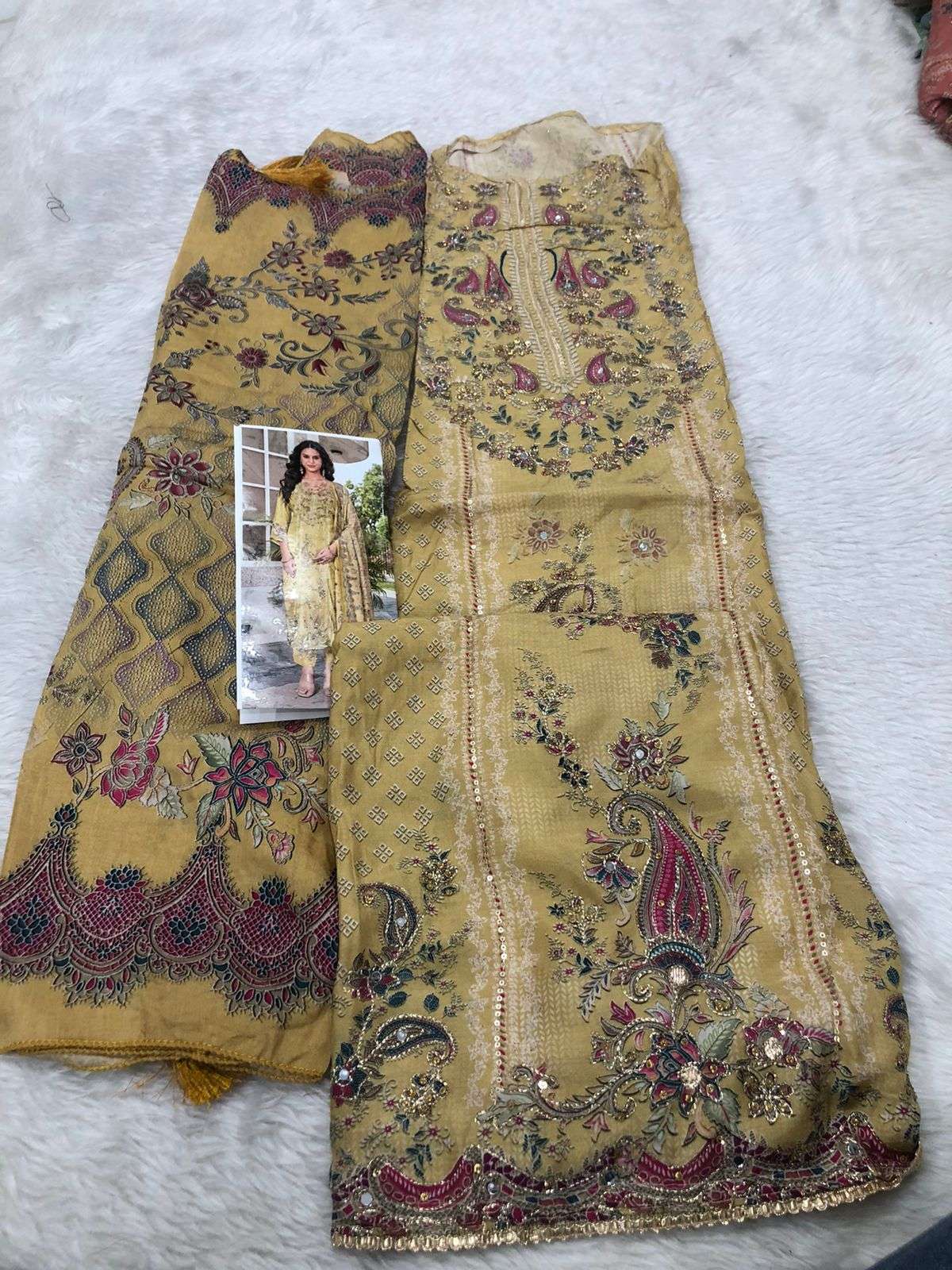 Falah Premium Maslin Collection code 30529 by Falah Designer Suits-01