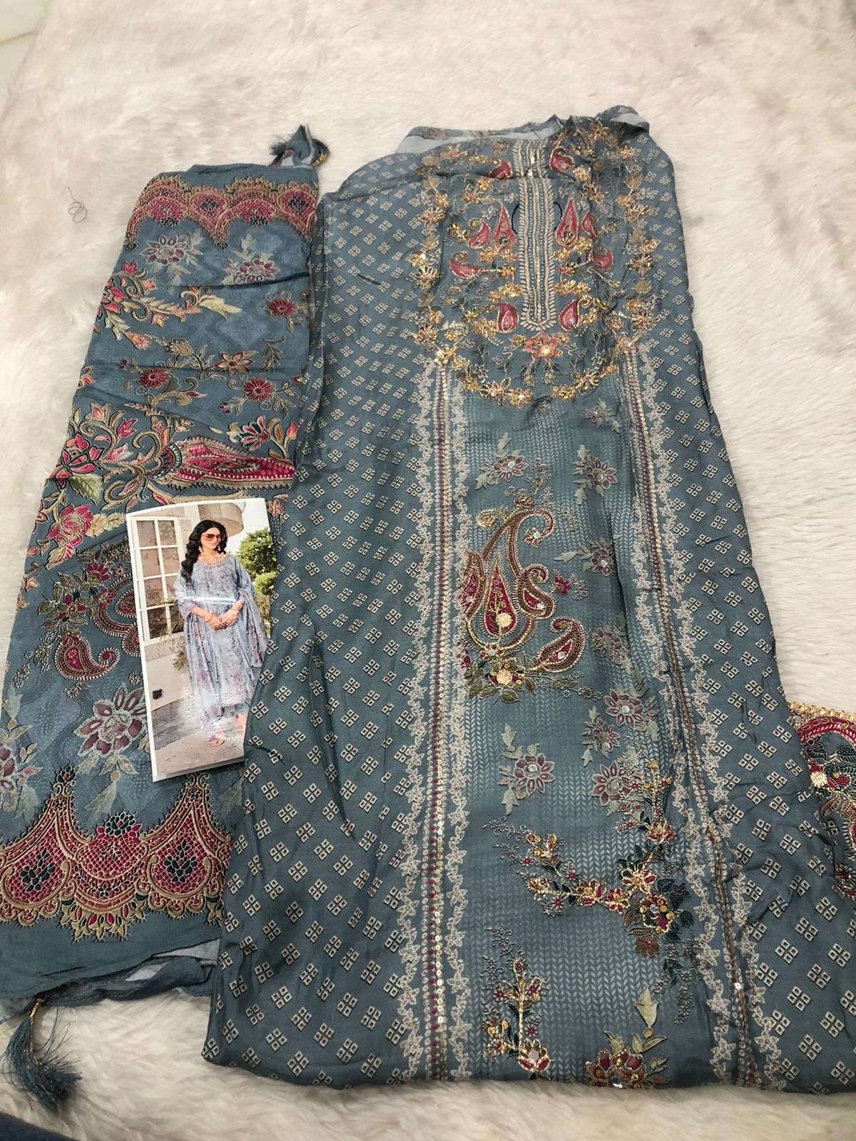 Falah Premium Maslin Collection code 30529 by Falah Designer Suits-03