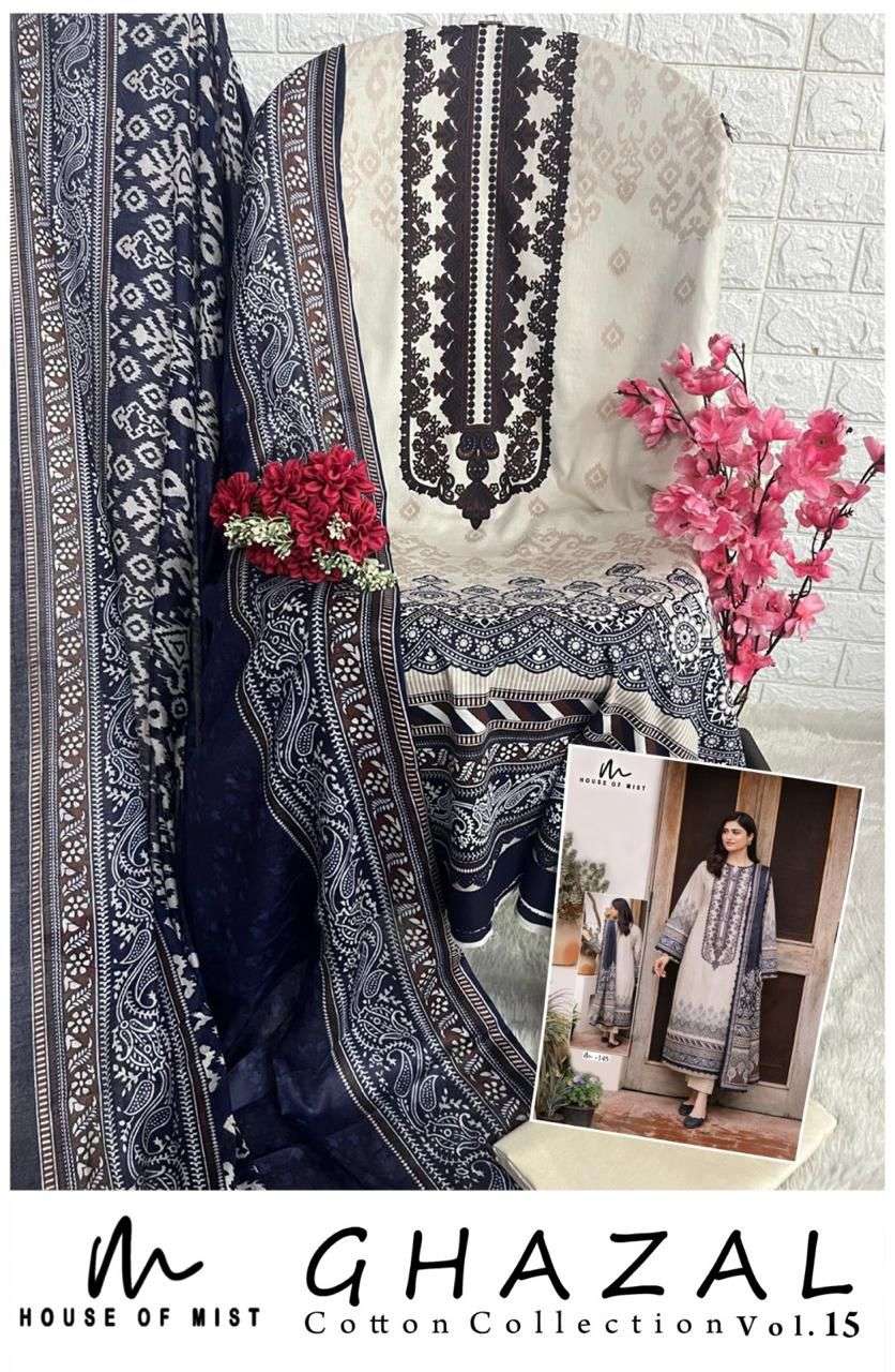 GHAZAL COTTON COLLECTION 15 BY HOUSE OF MIST-07