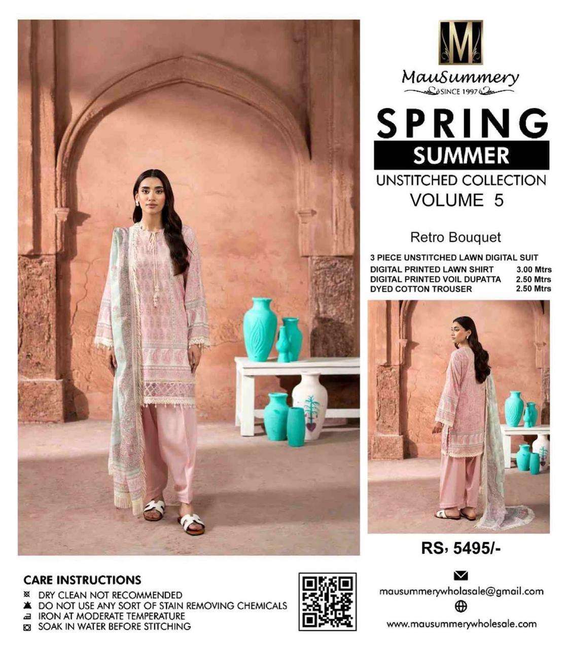 Mausammery Lawn Vol - 5 2025 by Mausammery-03