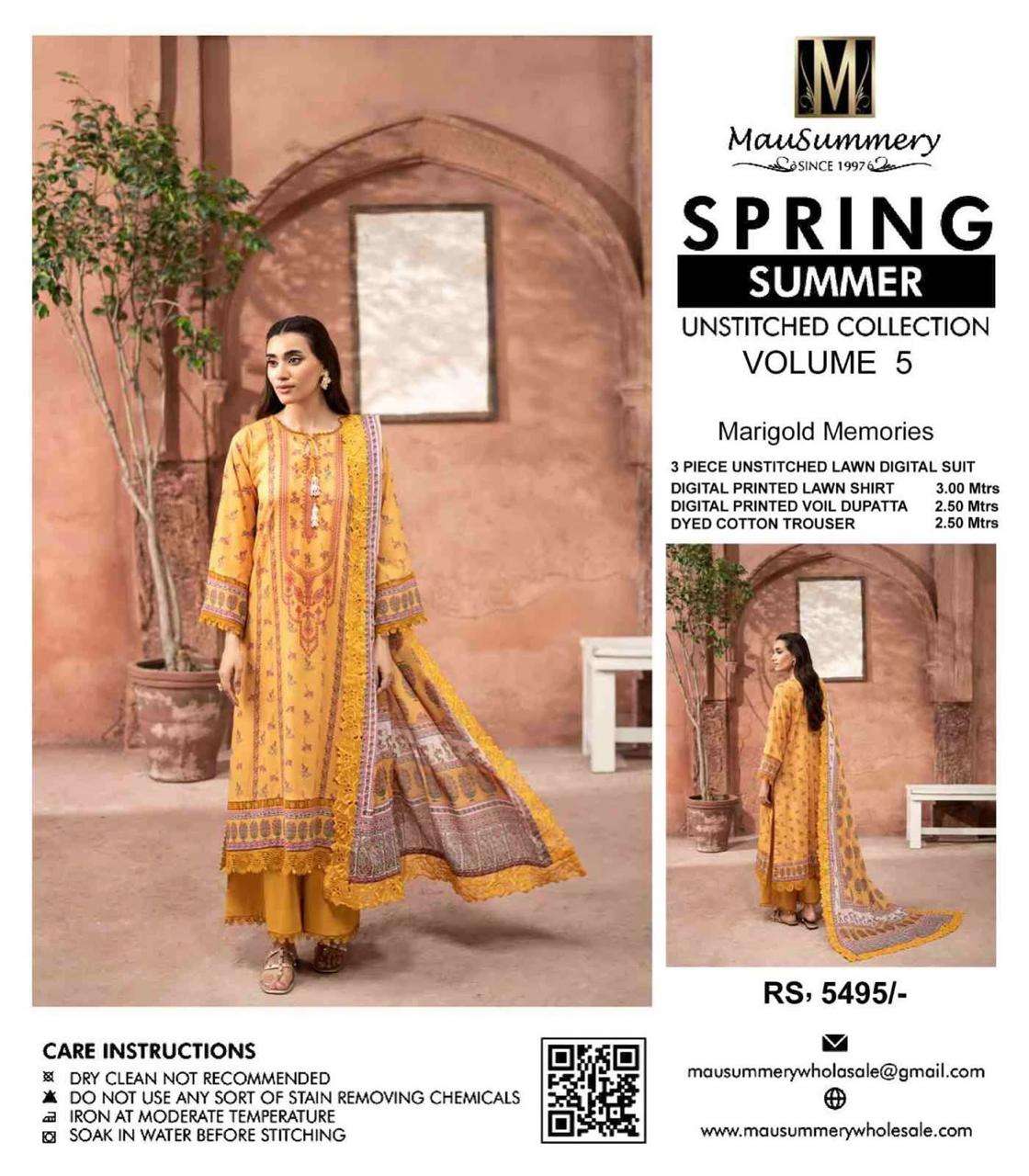 Mausammery Lawn Vol - 5 2025 by Mausammery-05