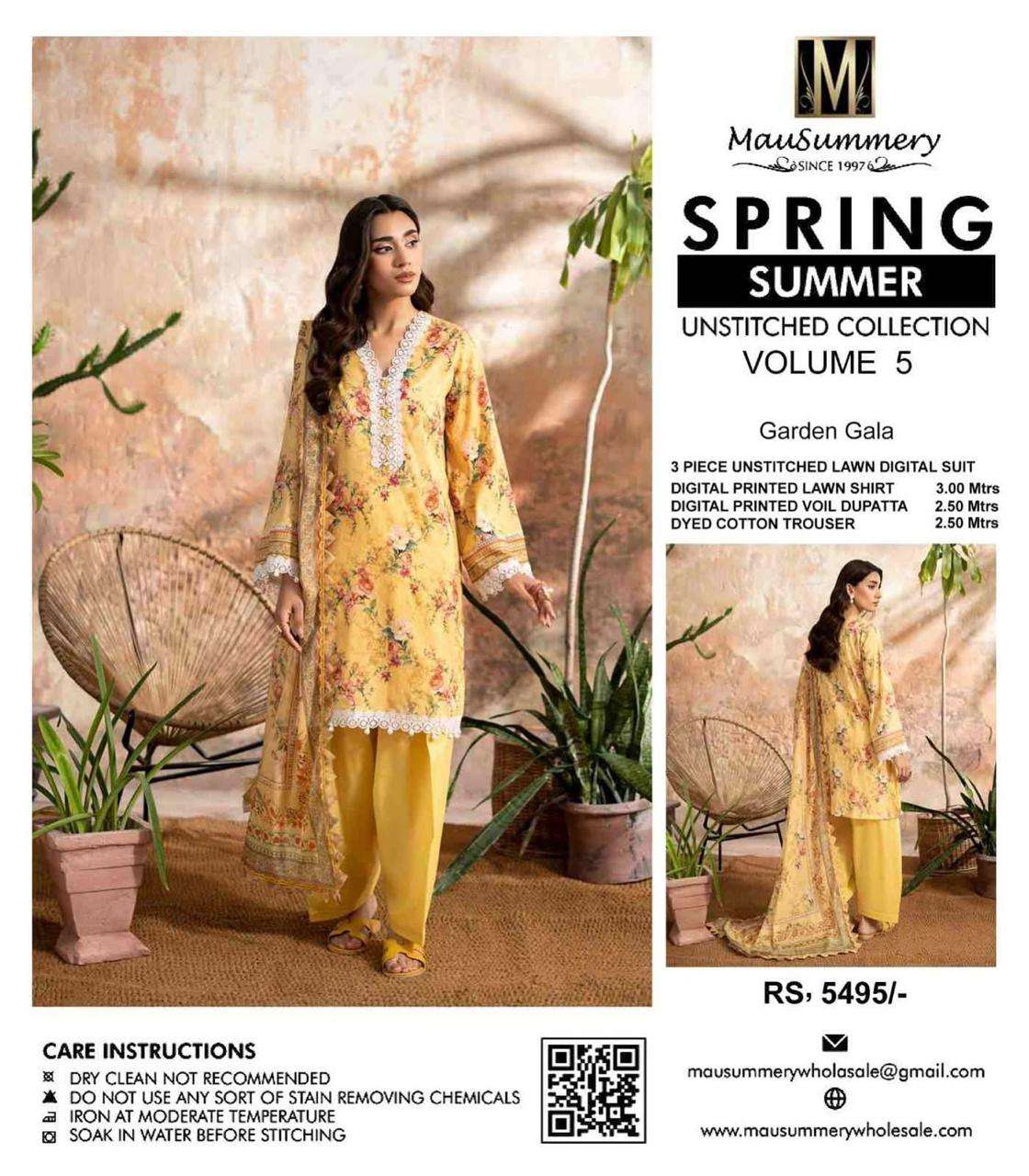 Mausammery Lawn Vol - 5 2025 by Mausammery-07