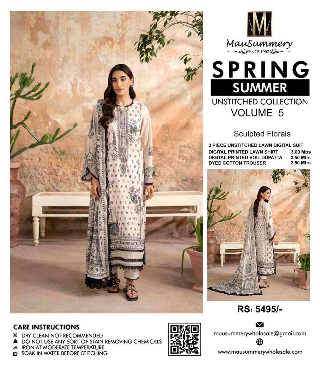 Mausammery Lawn Vol - 5 2025 by Mausammery-11