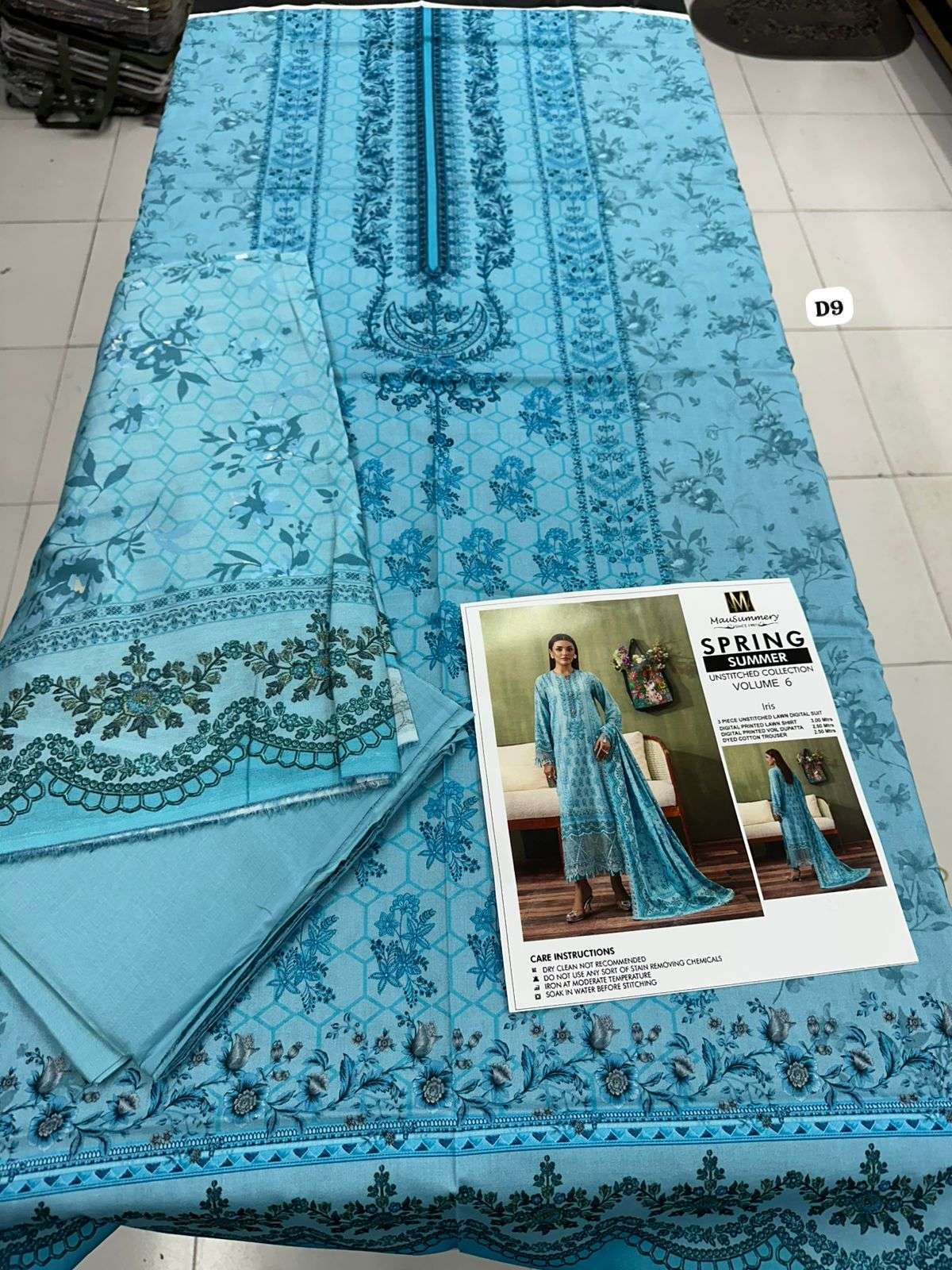 Mausammery Lawn Vol - 6 2025 Open & Model Pic By Mausammery-12