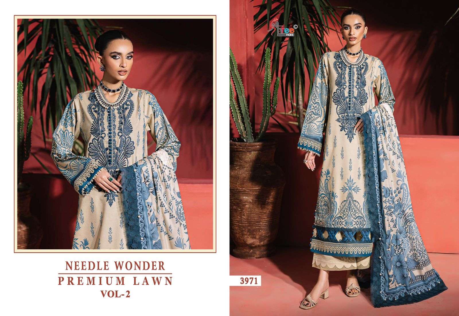 NEEDLE WONDER PREMIUM LAWN VOL-2 BY SHREE-05