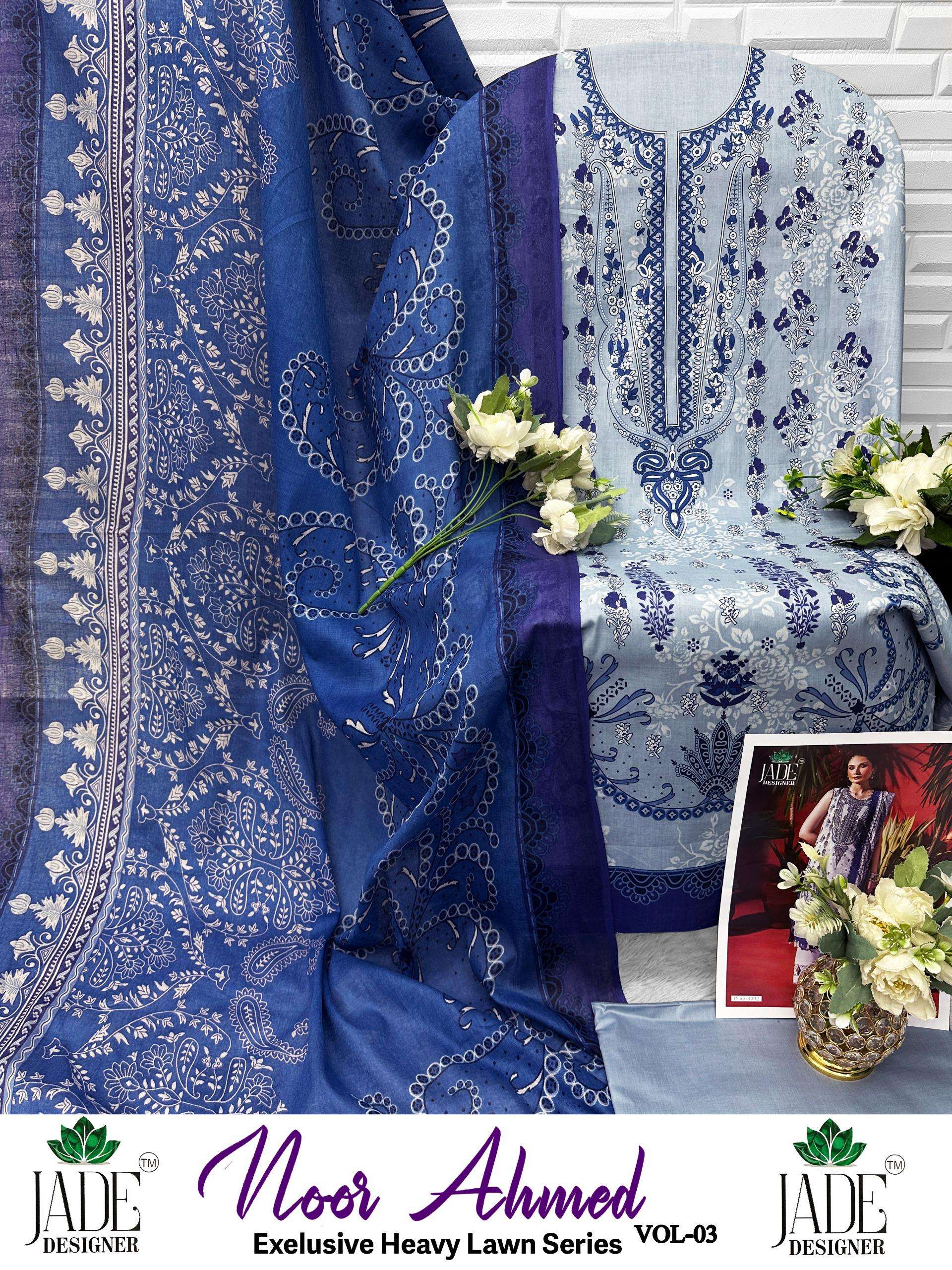 NOOR AHMED VOL-3 HEAVY LAWN by JADE-02