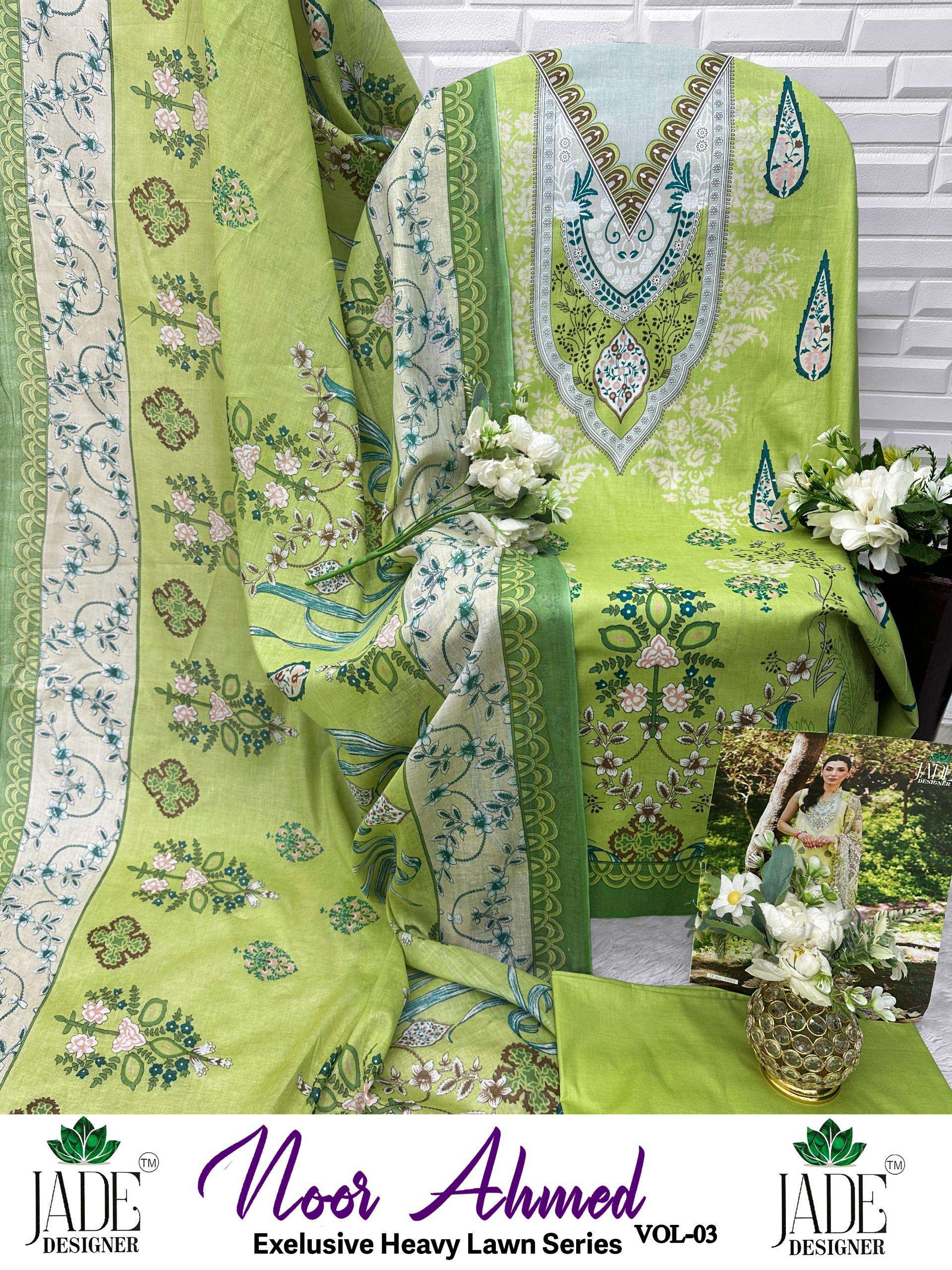 NOOR AHMED VOL-3 HEAVY LAWN by JADE-03