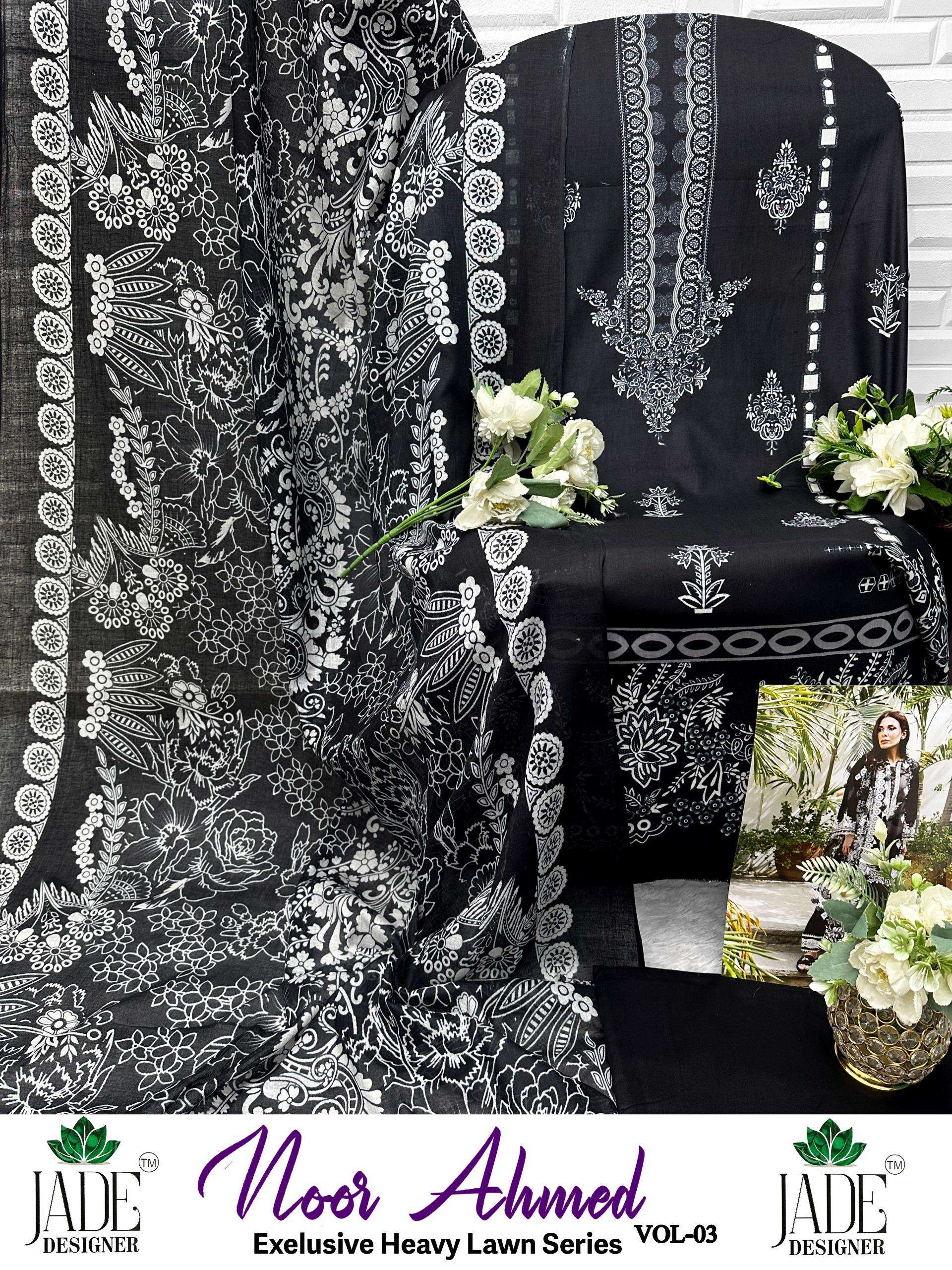 NOOR AHMED VOL-3 HEAVY LAWN by JADE-06