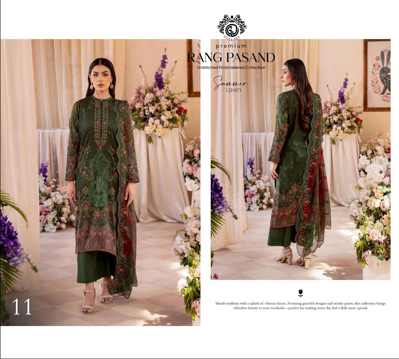 Rang Pasand by Gul Jee Lawn 2025-07