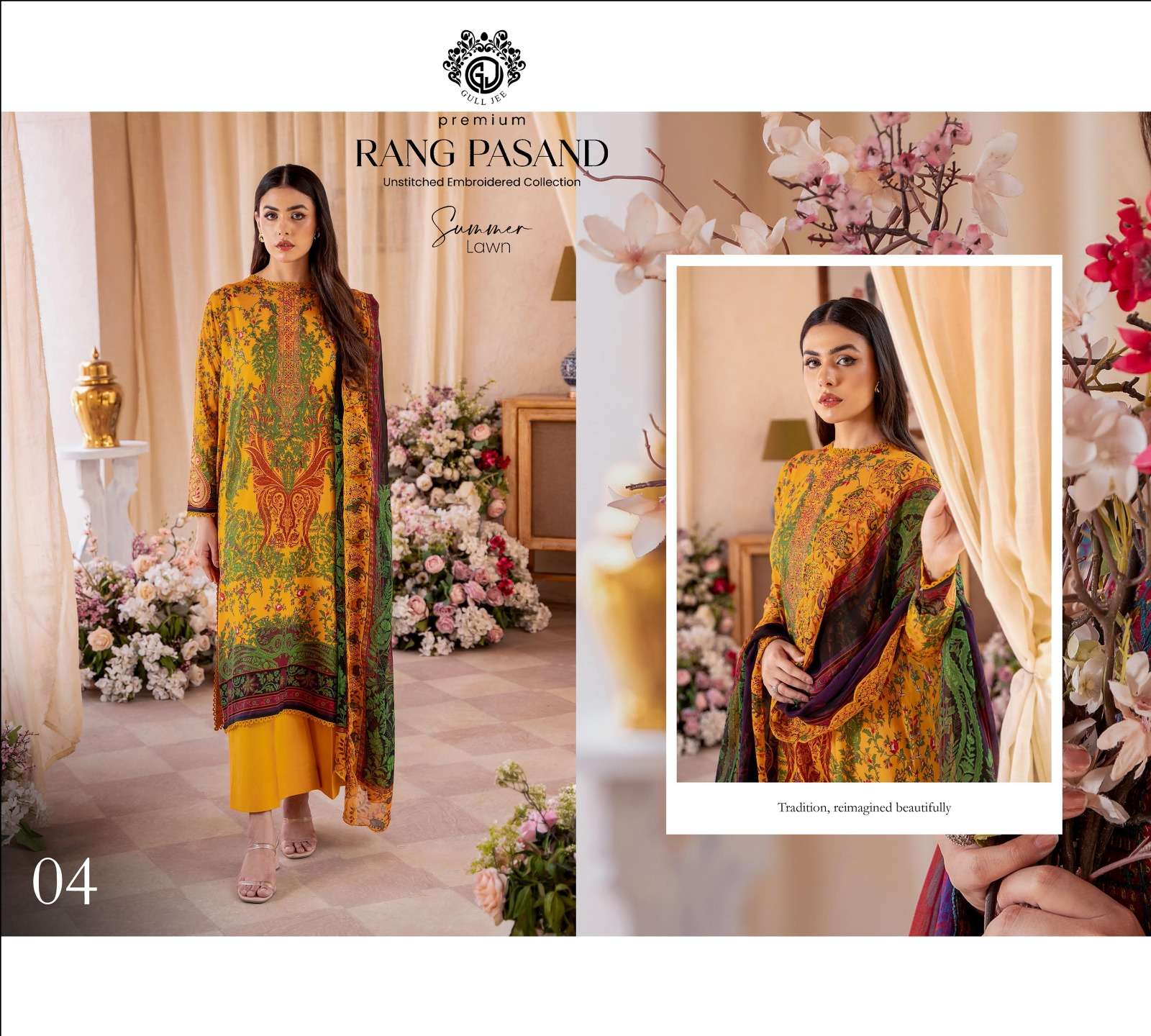 Rang Pasand by Gul Jee Lawn 2025-11
