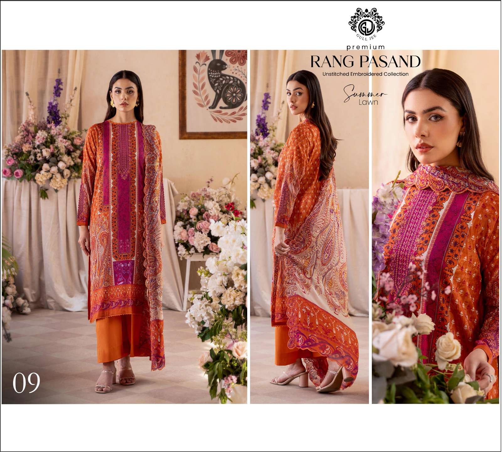 Rang Pasand by Gul Jee Lawn 2025-12