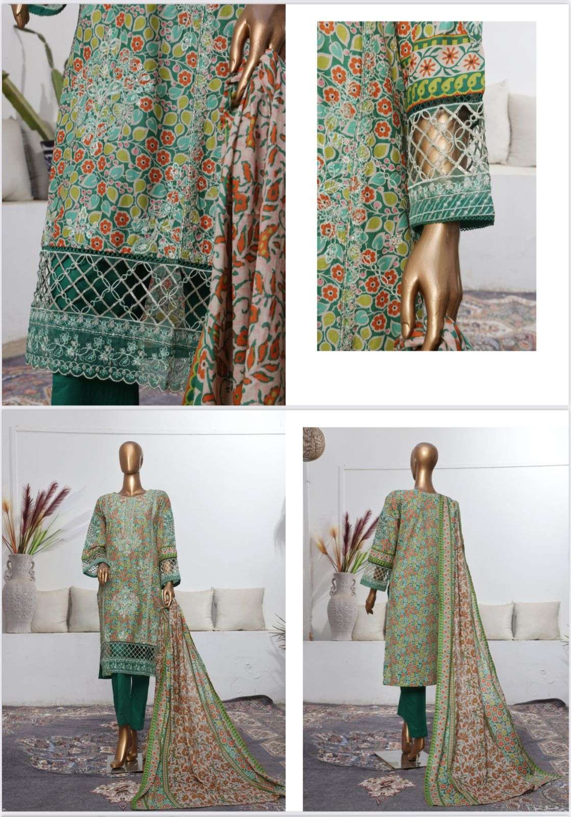 RTW BIN SAEED LAWN EMBROIDERED by BIN SAEED-01