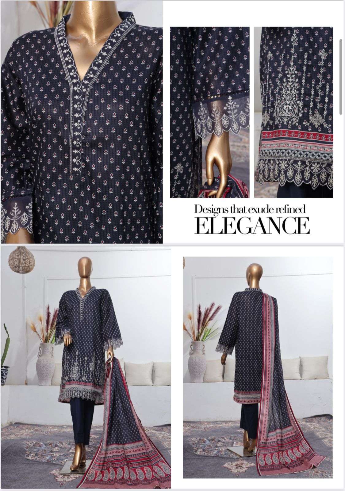 RTW BIN SAEED LAWN EMBROIDERED by BIN SAEED-03