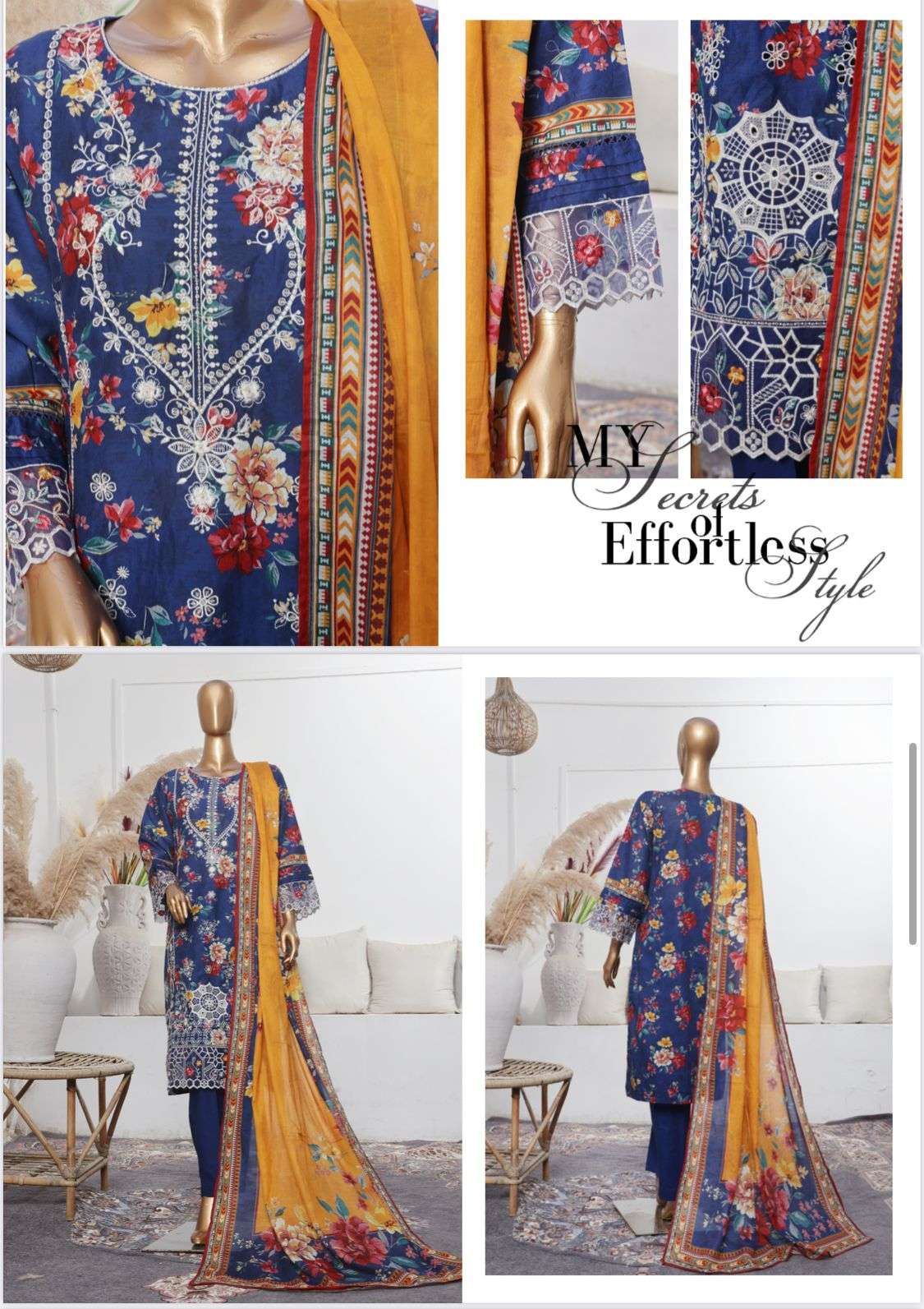 RTW BIN SAEED LAWN EMBROIDERED by BIN SAEED-04