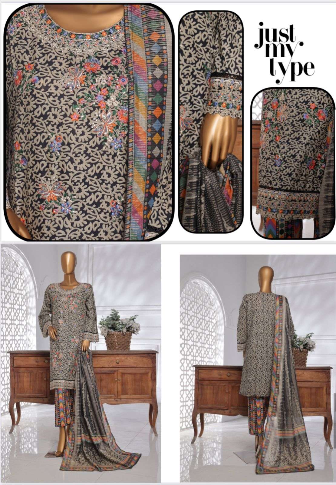 RTW BIN SAEED LAWN EMBROIDERED by BIN SAEED-09