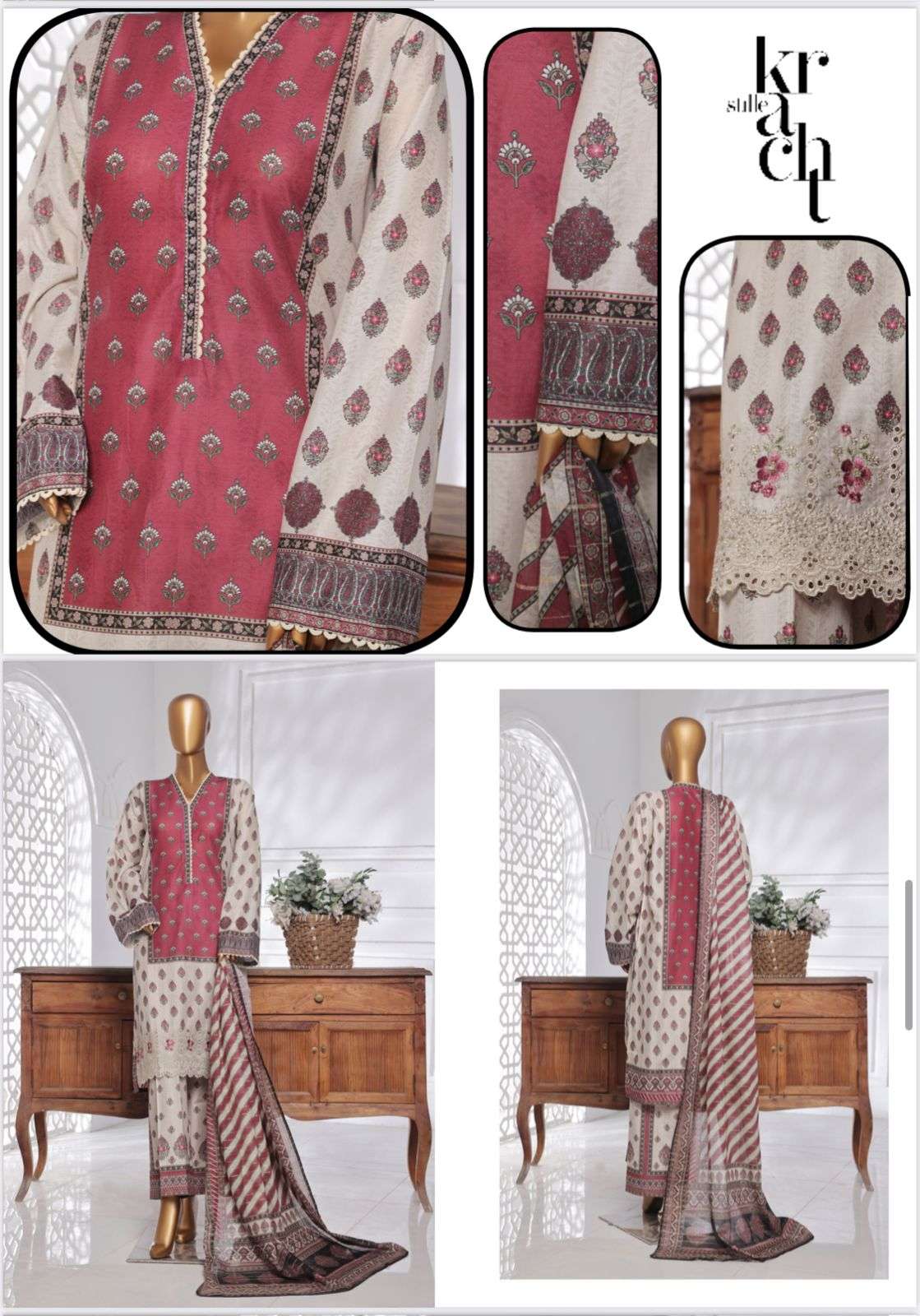 RTW BIN SAEED LAWN EMBROIDERED by BIN SAEED-10