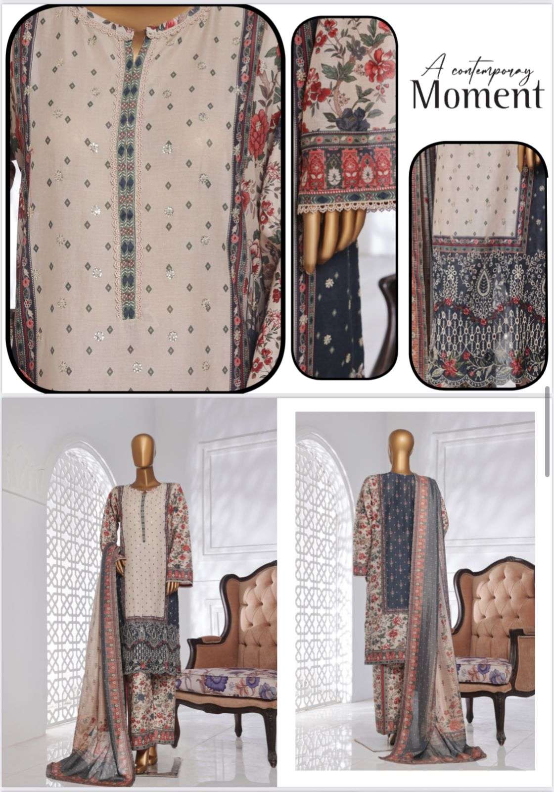 RTW BIN SAEED LAWN EMBROIDERED by BIN SAEED-11