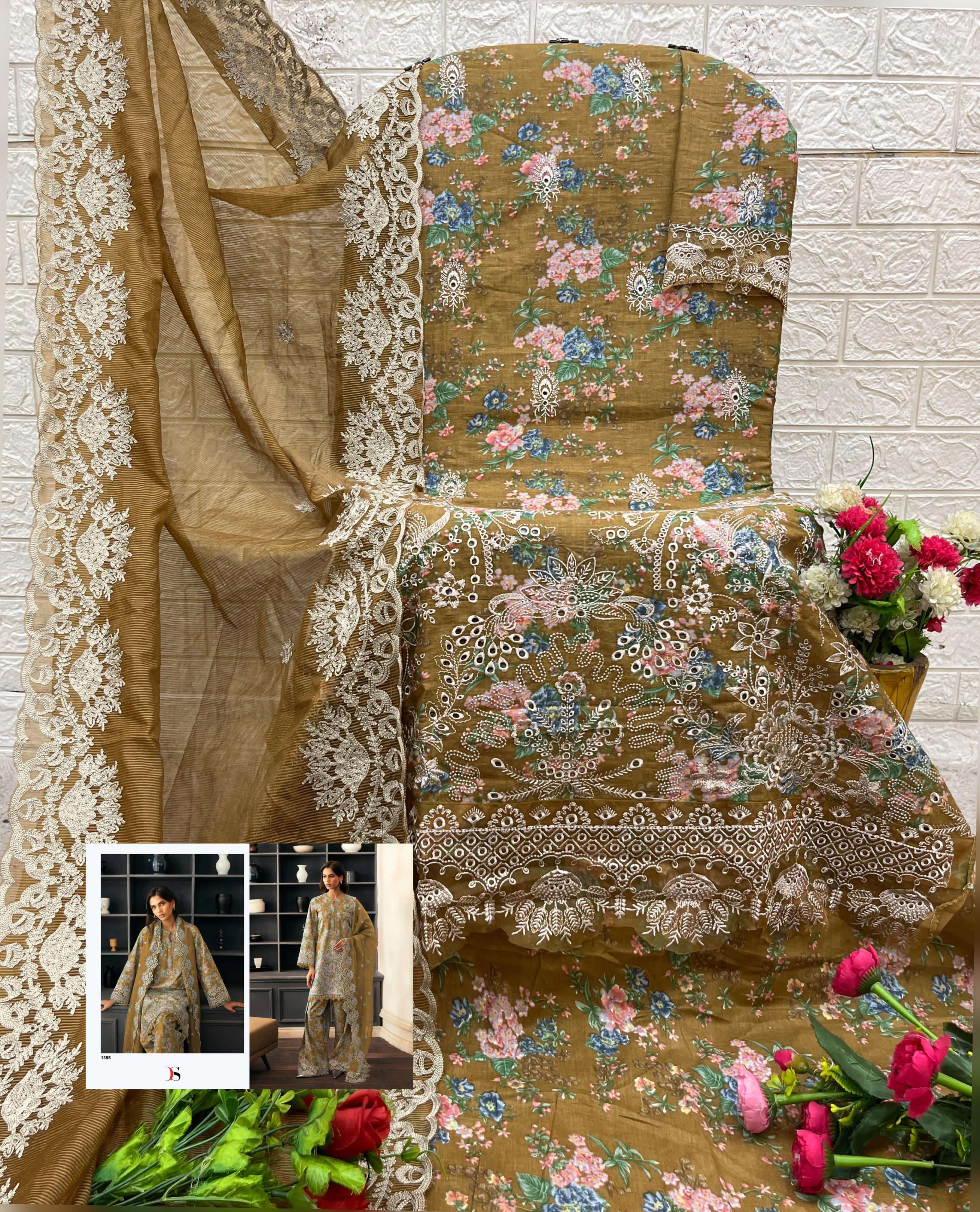 RUNGREZ Chikankari 25 by DEEPSY SUITS-07