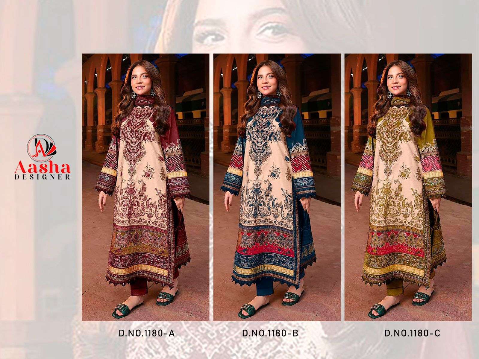 Super Hit Design No 1180 ABC of Aasha-01-06 B