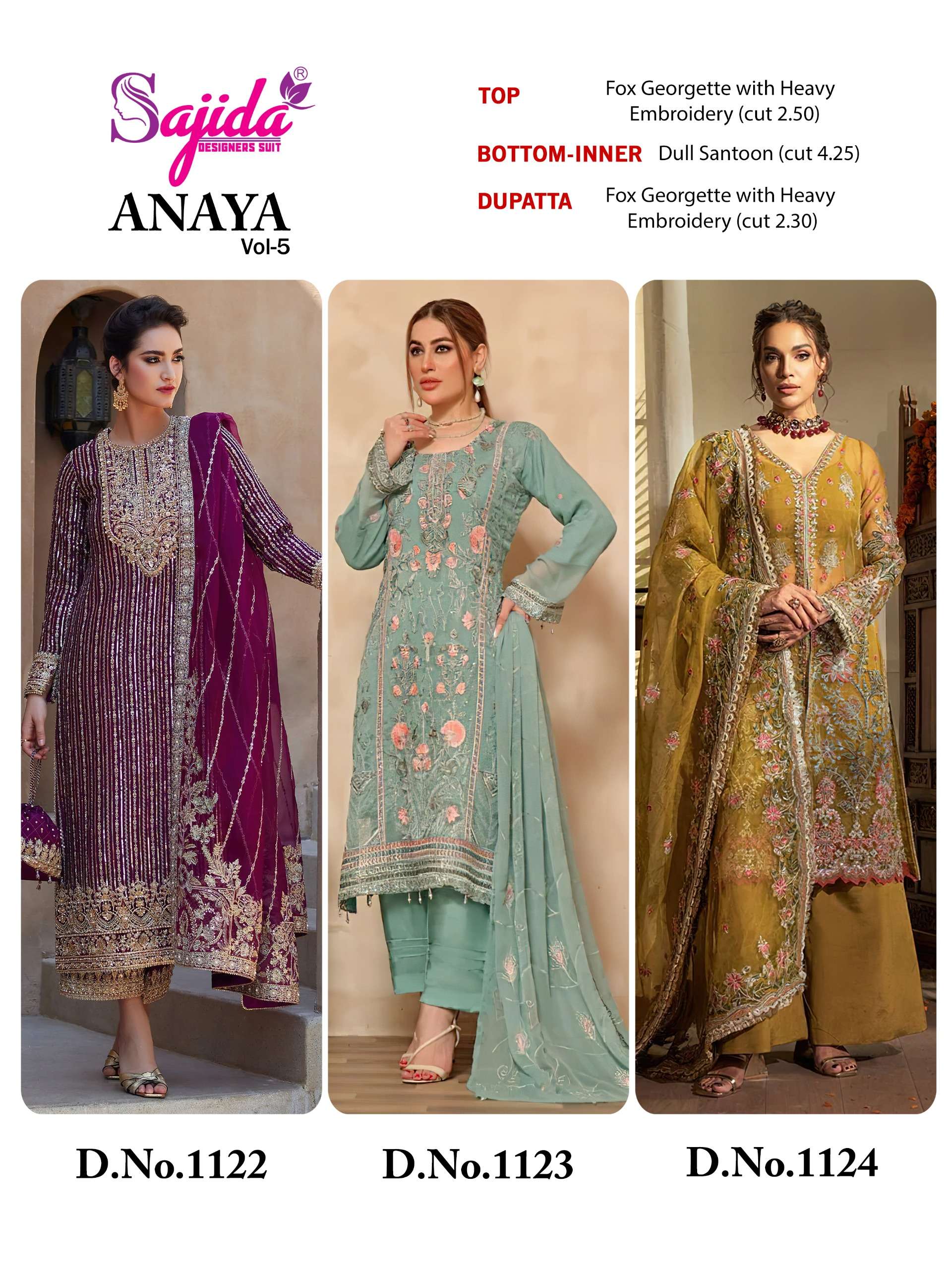 ANAYA-VOL-5 DNO-1122-1123-1124 by SAJIDA-01-06