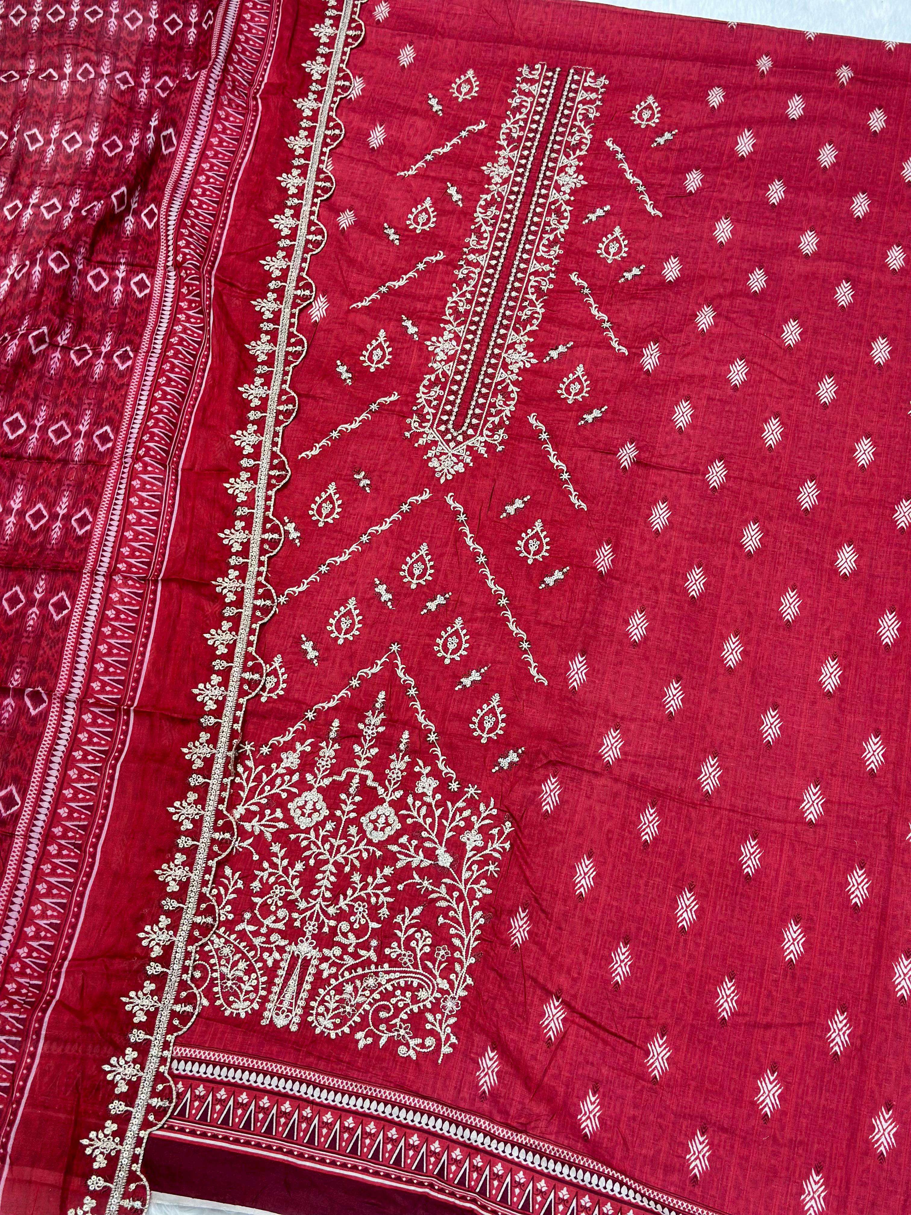 BIN SAEED LAWN COLLECTION VOL -18 BY JIHAN PRESENT-08