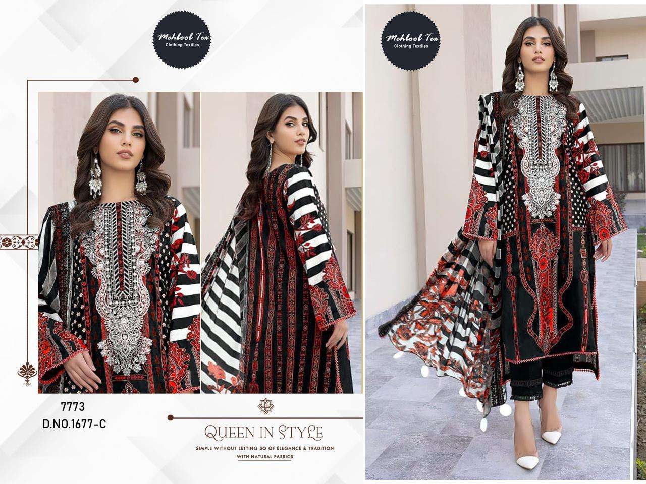 D.No -1677 New Colour by MEHBBOB TEX-02