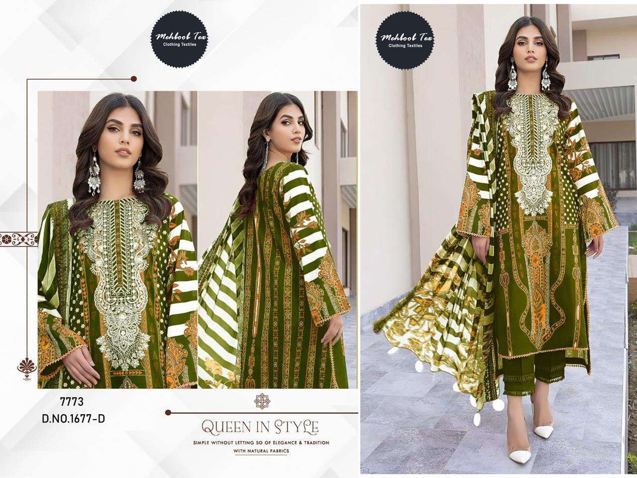 D.No -1677 New Colour by MEHBBOB TEX-03