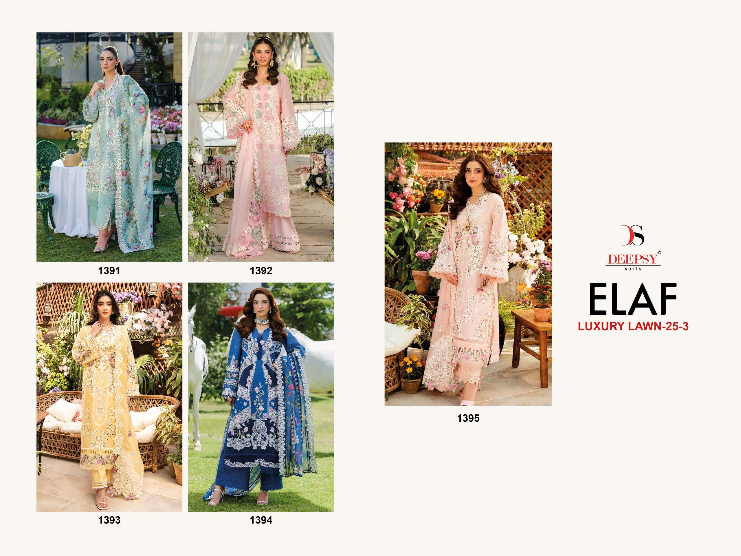 ELAF Lawn 25-3 by DEEPSY SUITS-01-05