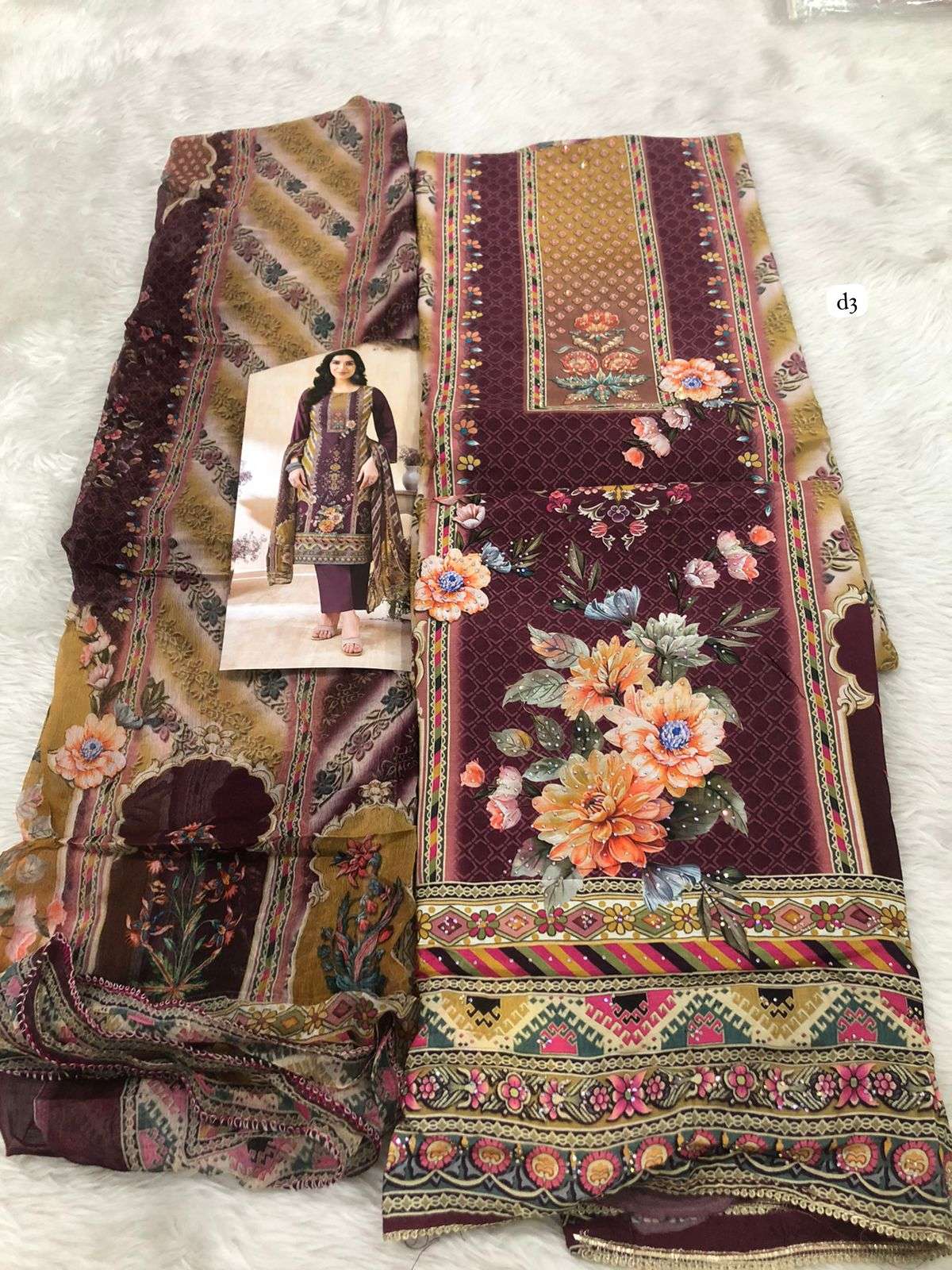 Falah Premium Cotton Collection code 30558 by Falah Designer Suits-01