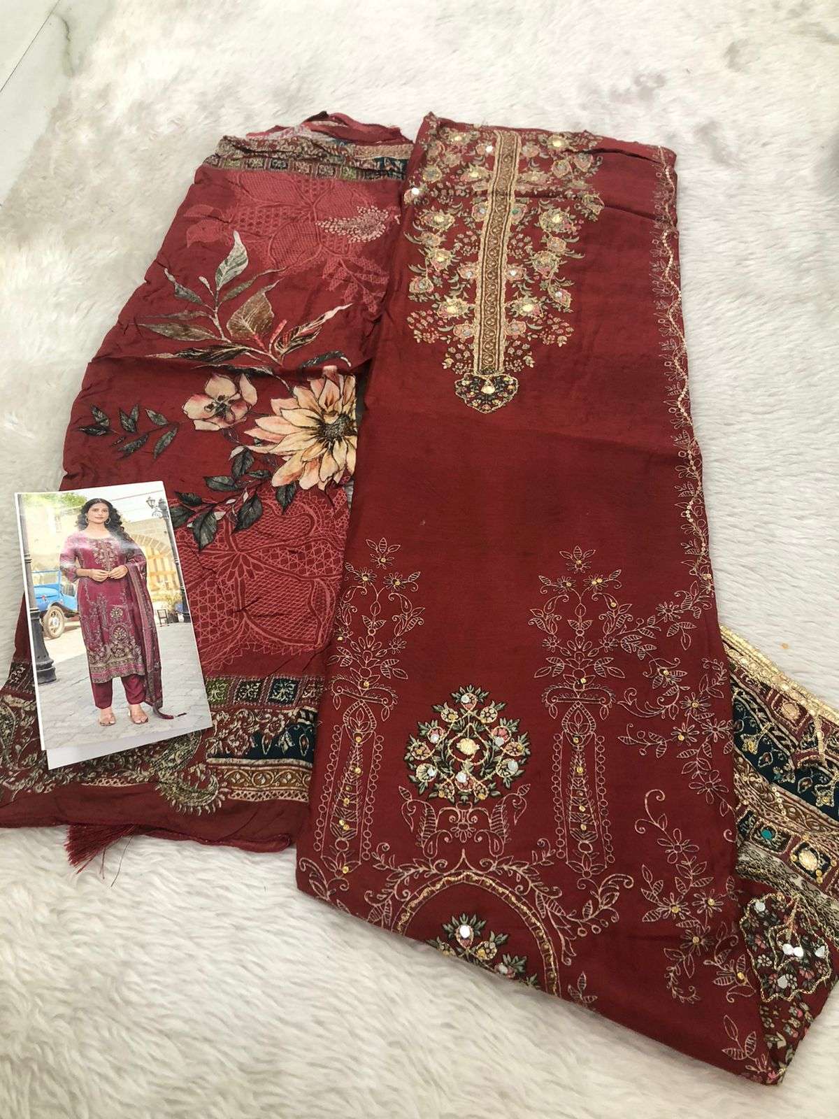 Falah Premium Maslin Collection code 30578 By Falah Designer-01