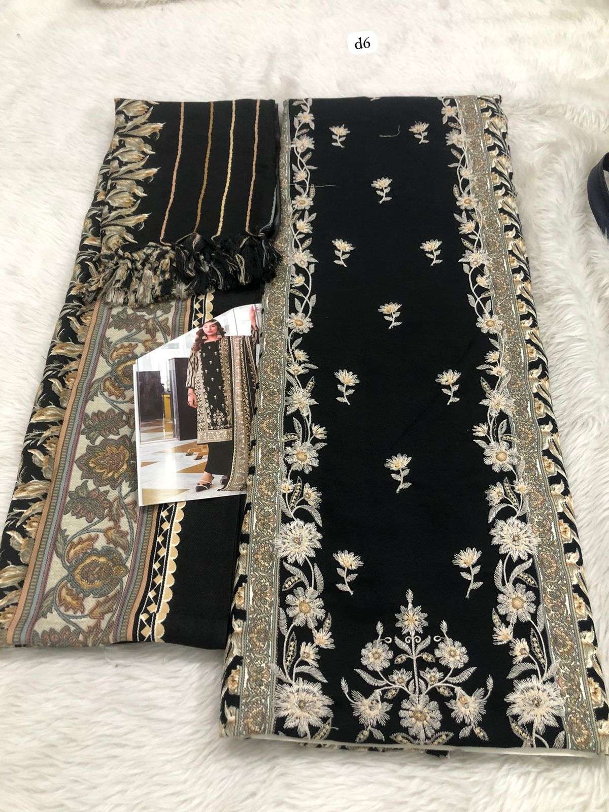Falah Premium Pashmina Collection code -30568 Falah Designer-01-06