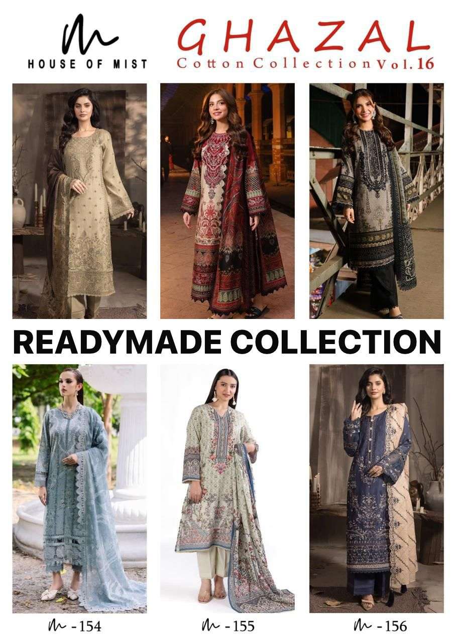 GHAZAL COTTON COLLECTION 16 READY BY HOUSE OF MIST-01-06
