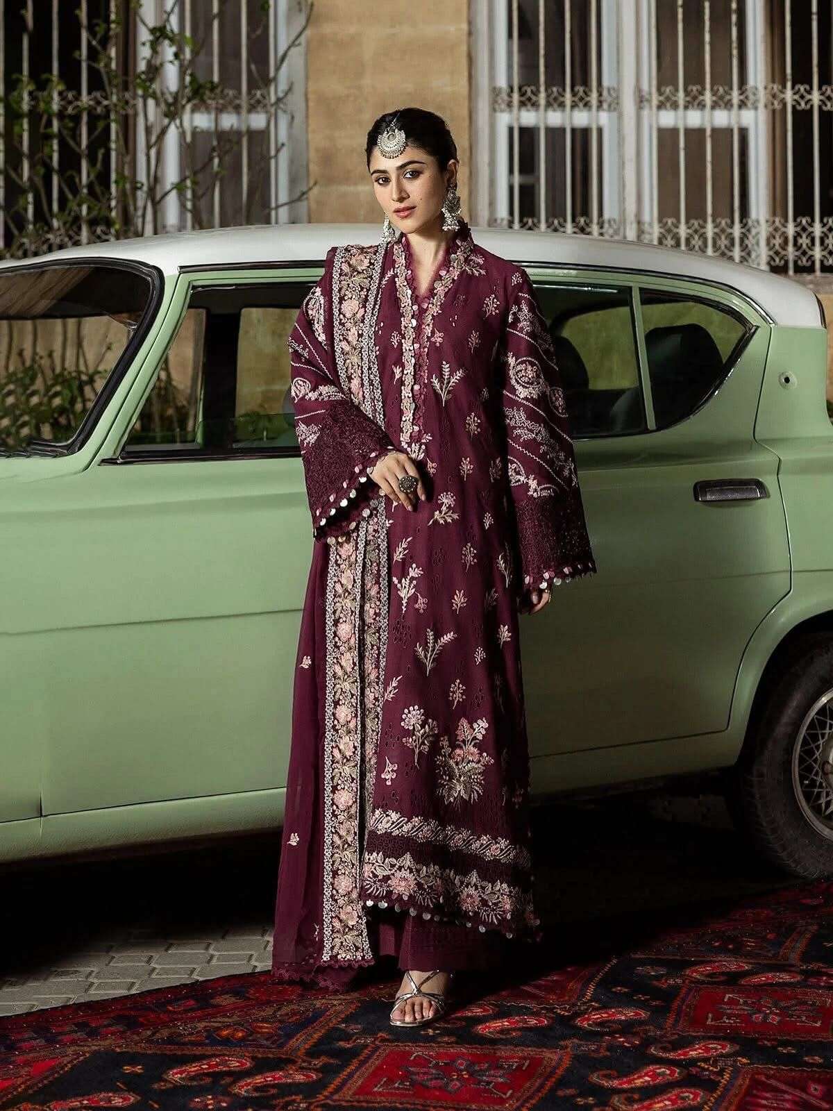 Karandi Embroidered Collection 2025 by Kahf-01