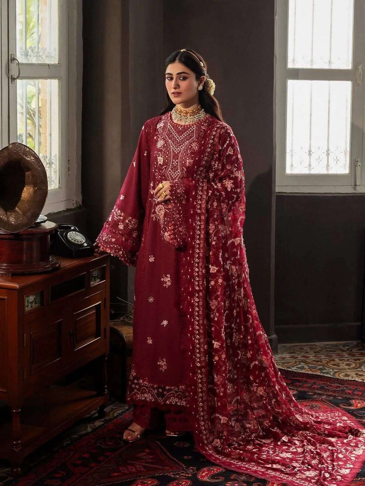 Karandi Embroidered Collection 2025 by Kahf-03