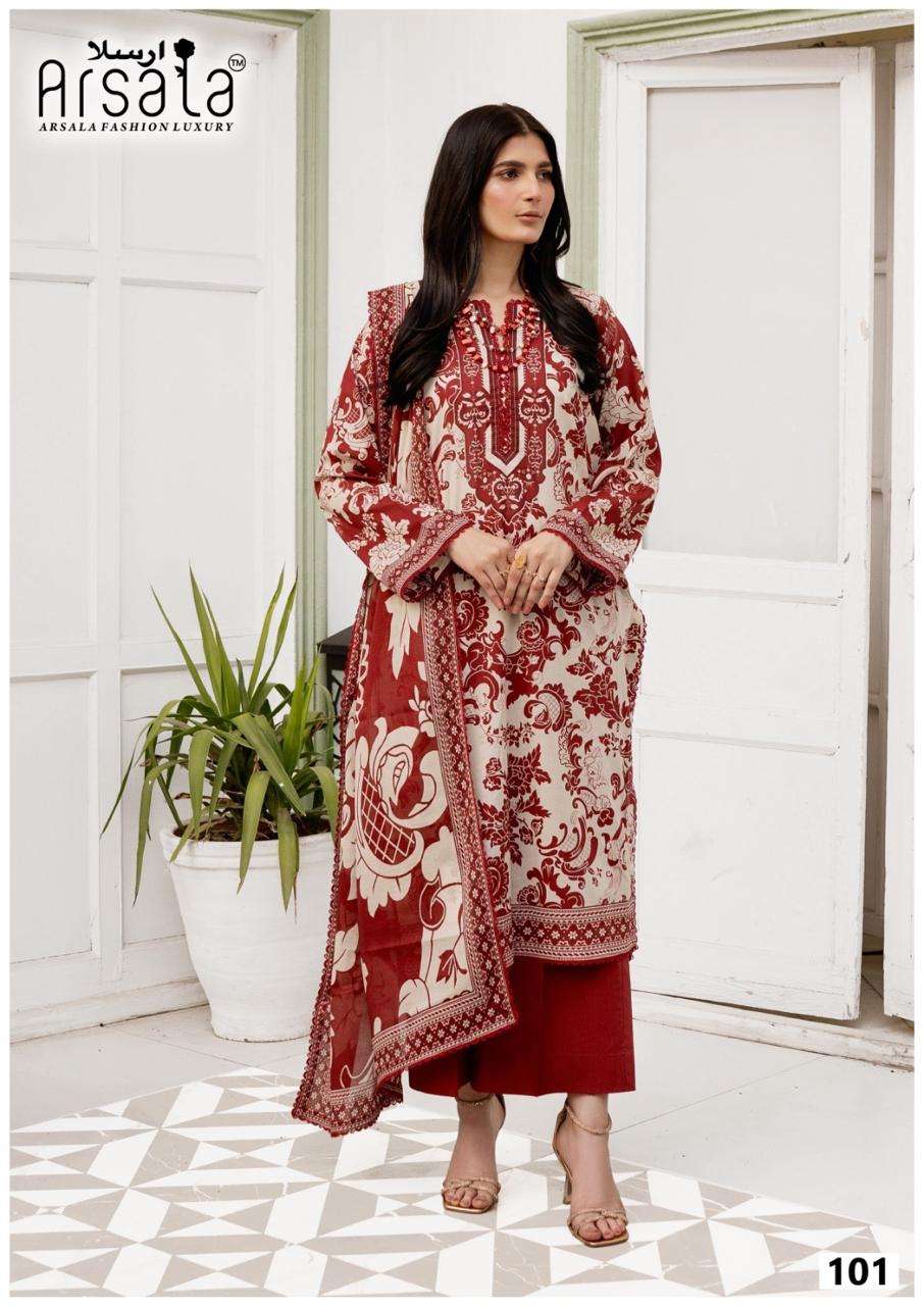 LUXURY AMARA HEAVY COTTON ARSALA FASHION-06