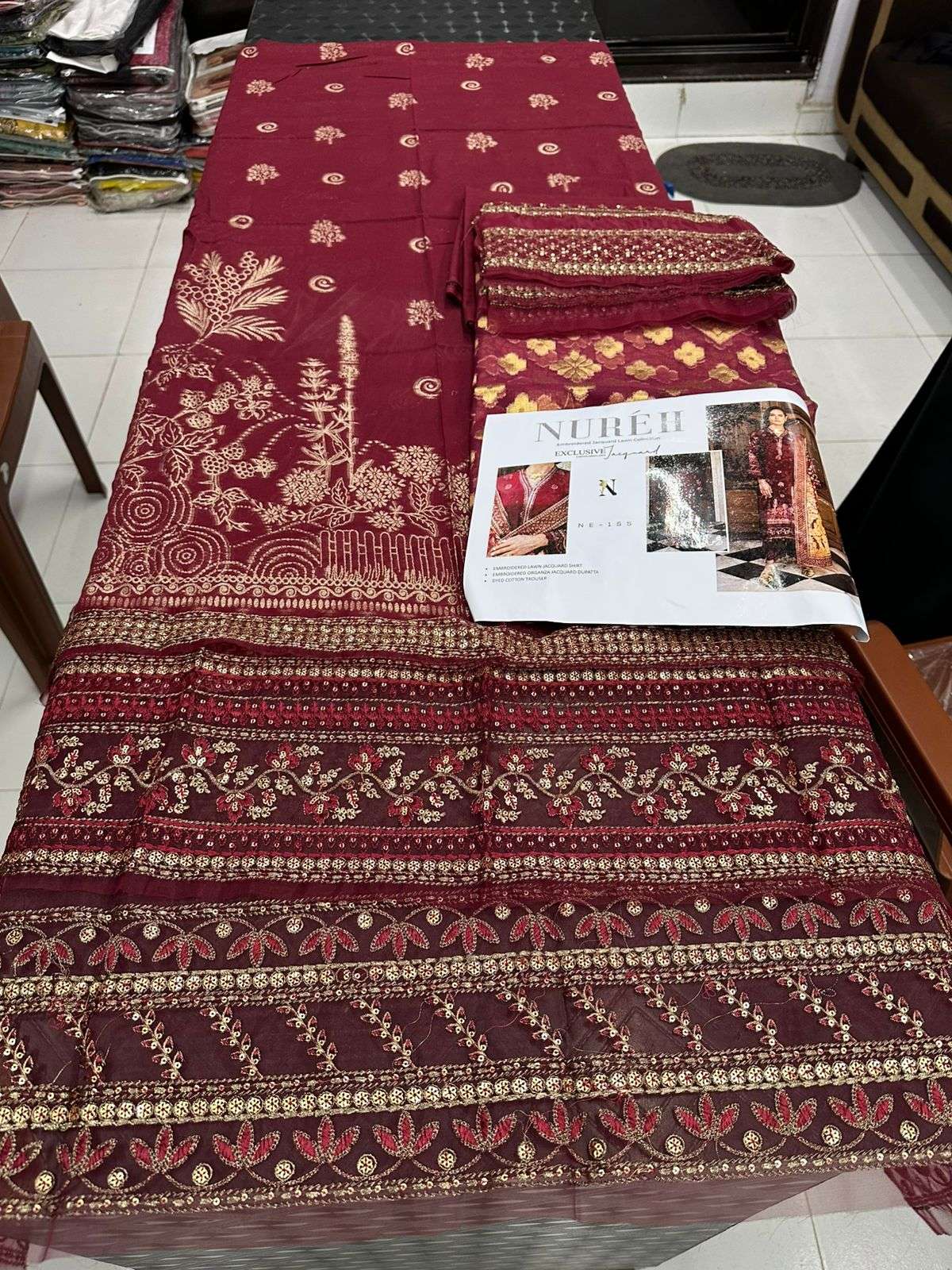 NUREH EXCLUSIVE LAWN JACQUARD by NUREH-04