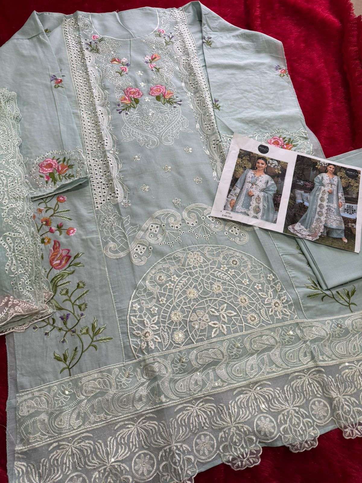 OMBRE PREMIUM VOL-4 Design No - 1733 by MEHBOOB TEX-02